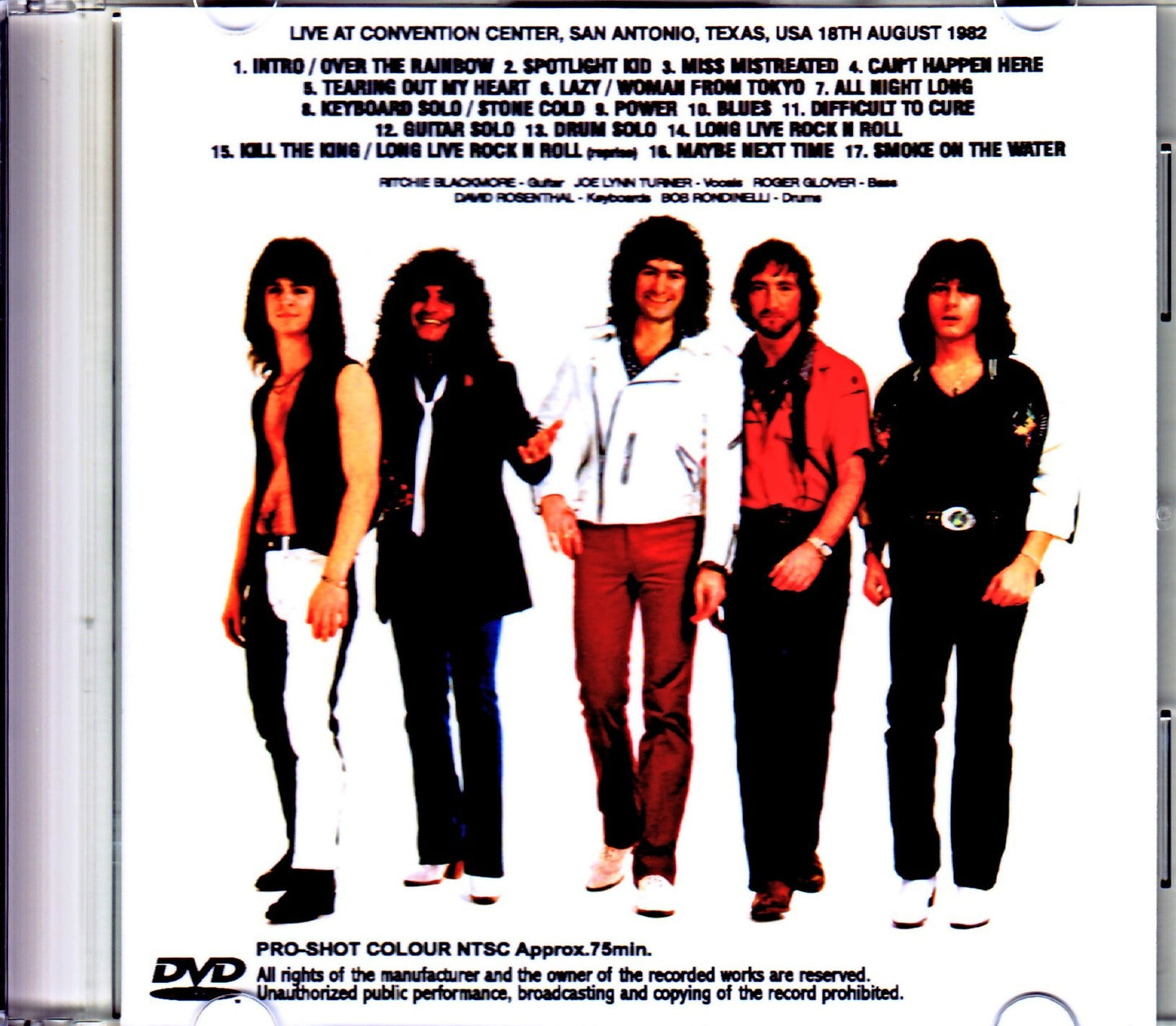 Rainbow/TX,USA 1982 LD Ver. Highest Quality