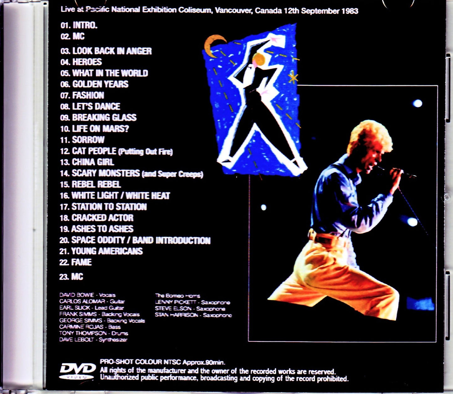 David Bowie/Canada 1983 Japanese Broadcast Ver.