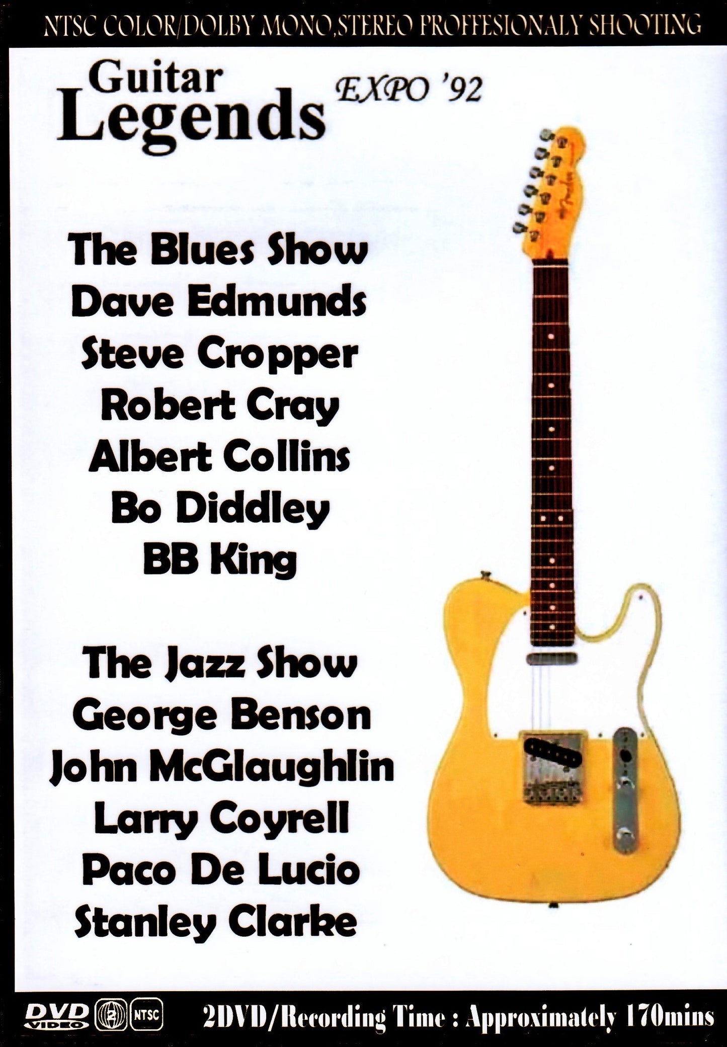 Various Artists Albert Collins,B.B. King,Larry Coyrell,Stanley Clarke,Bo Diddley,Geroge Benson/Spain 1992