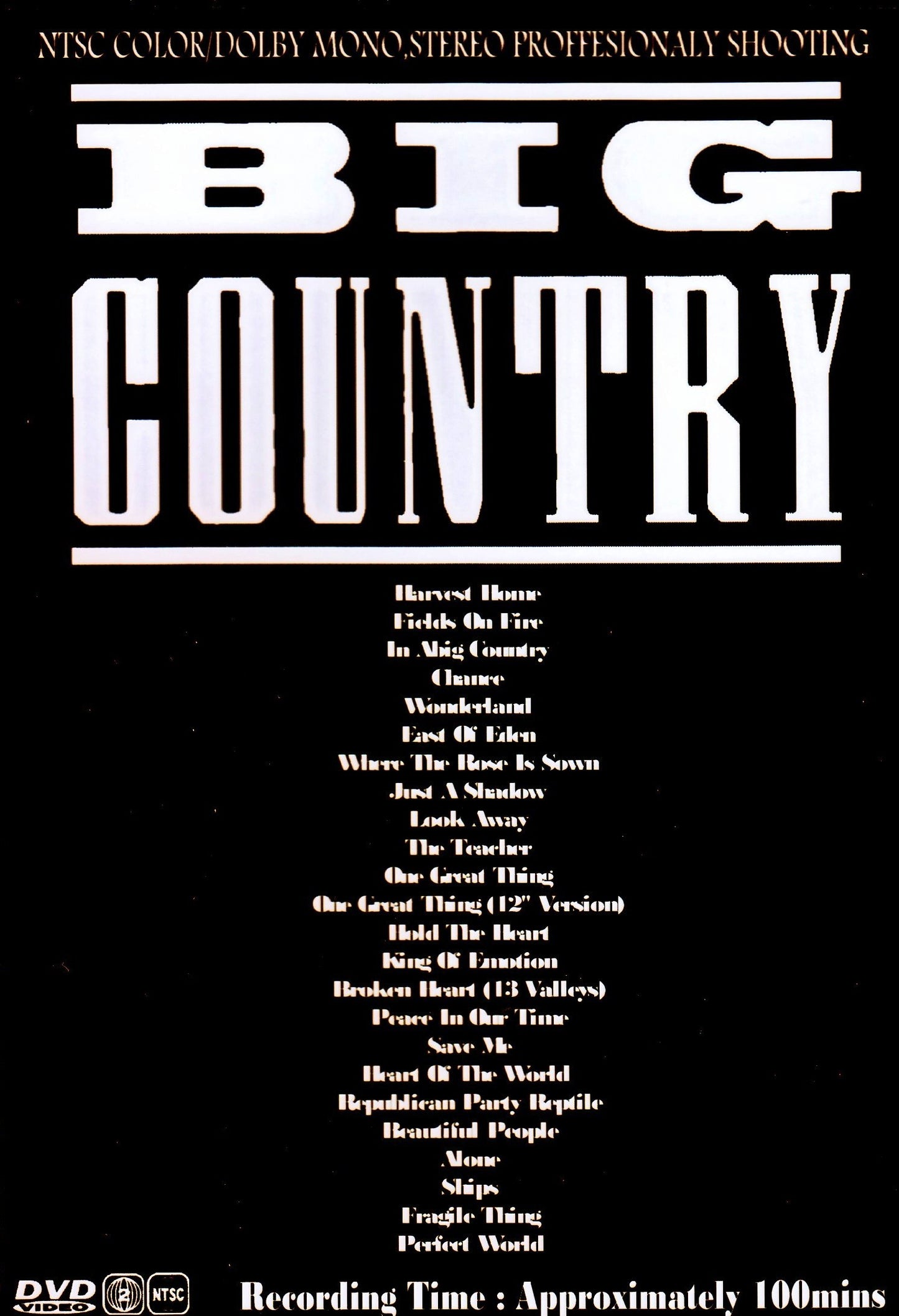 Big Country/Video Collection