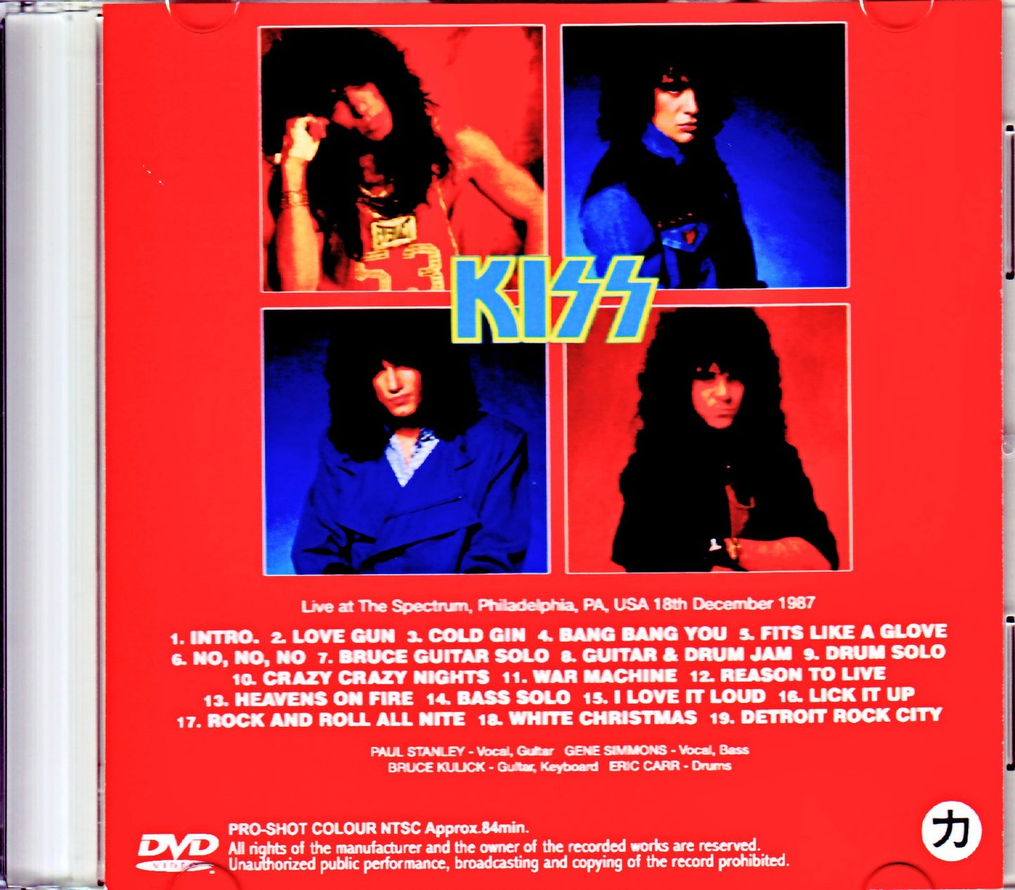 Kiss/PA, USA 1987