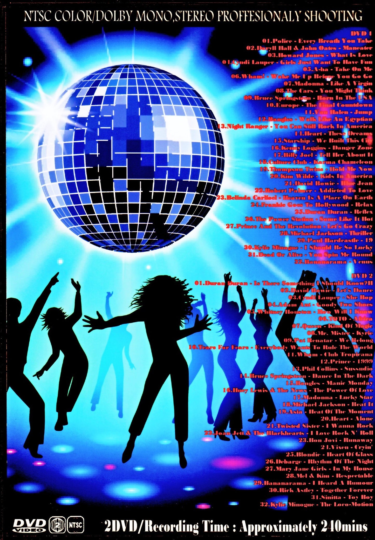 Various Artists Michael Jackson,Madonna,Billy Joel,Van Halen,Prince,Bruce Springsteen/Super Hits 80's Remasters