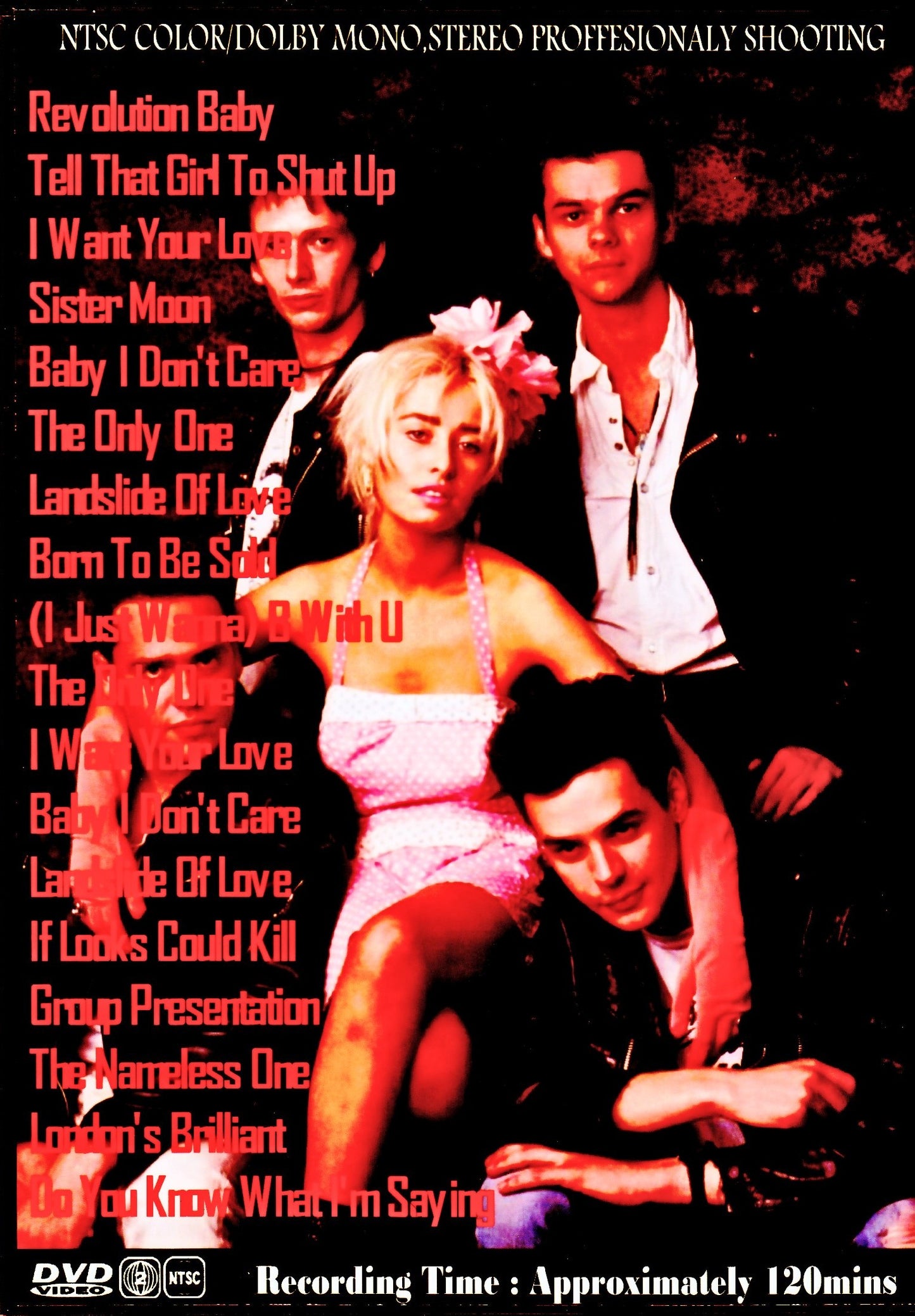 Transvision Vamp/Pretty Voice Media Collection 1980's