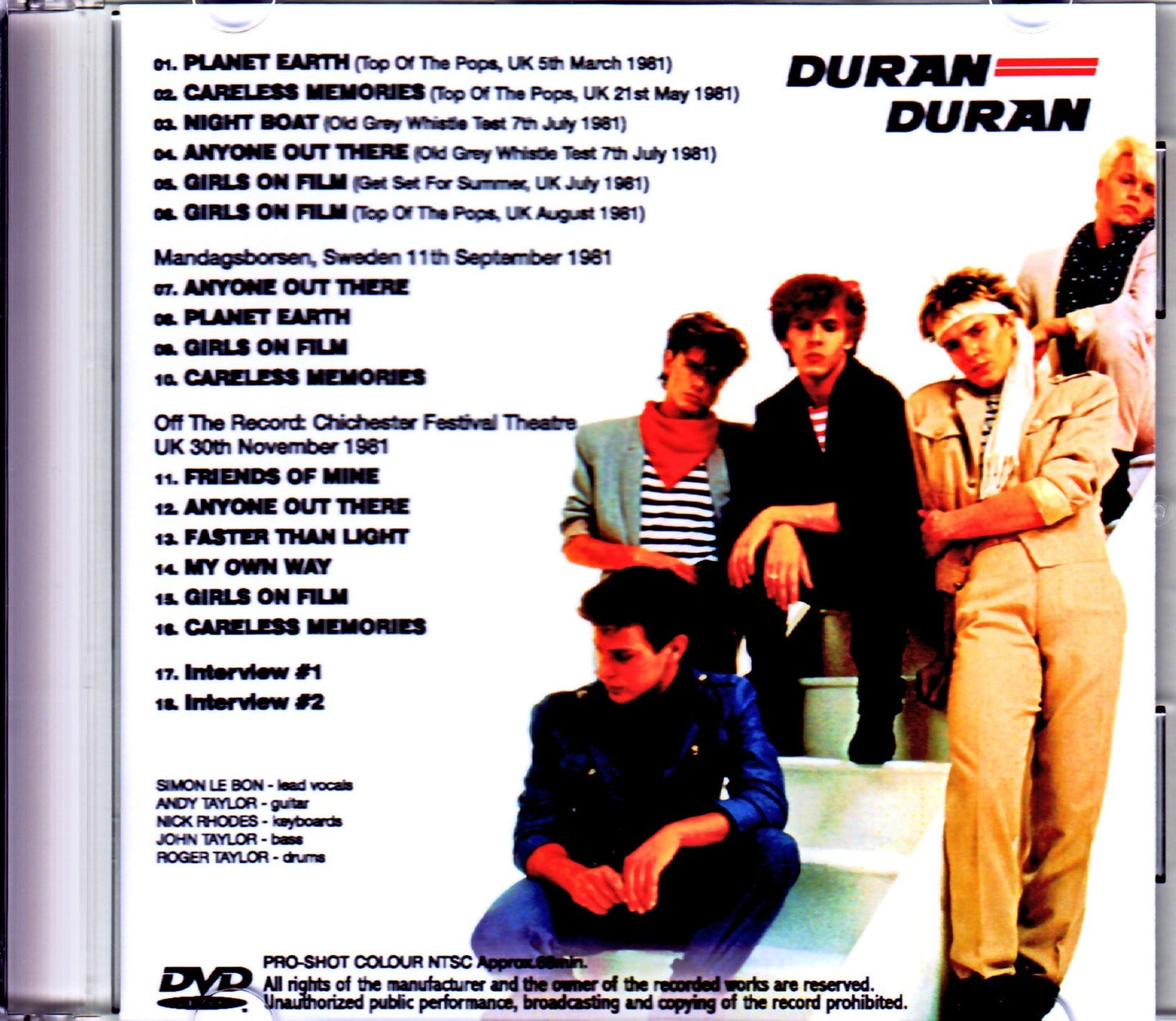Duran Duran/TV Performances 1981