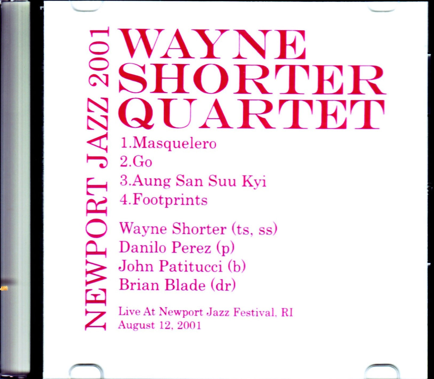 Wayne Shorter/RI, USA 2001