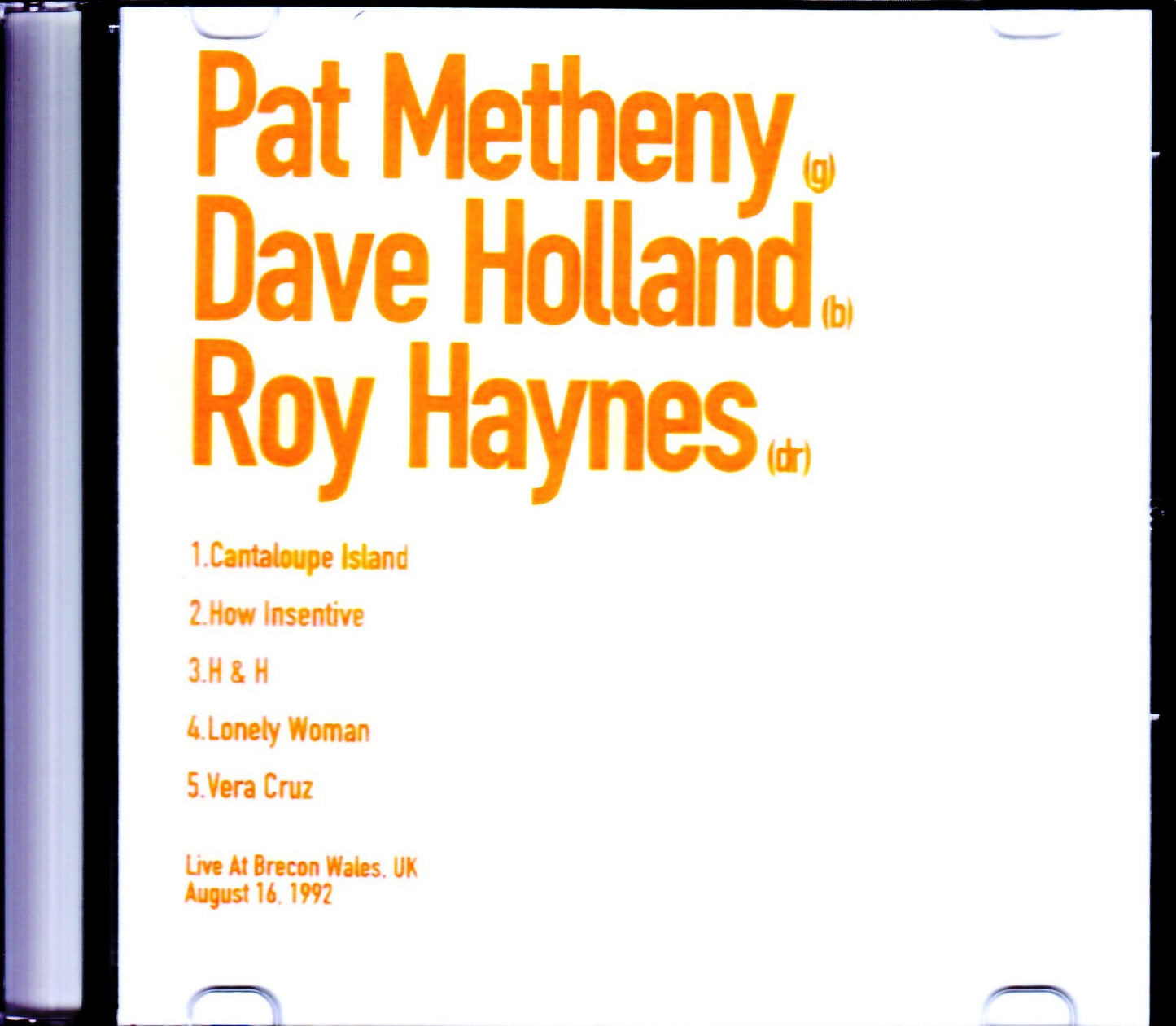 Pat Metheny Trio/UK 1992
