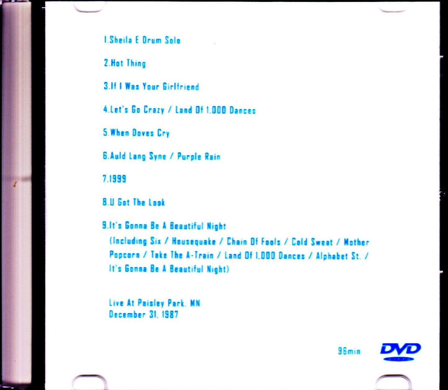 Miles Davis,Prince/MN,USA 1987