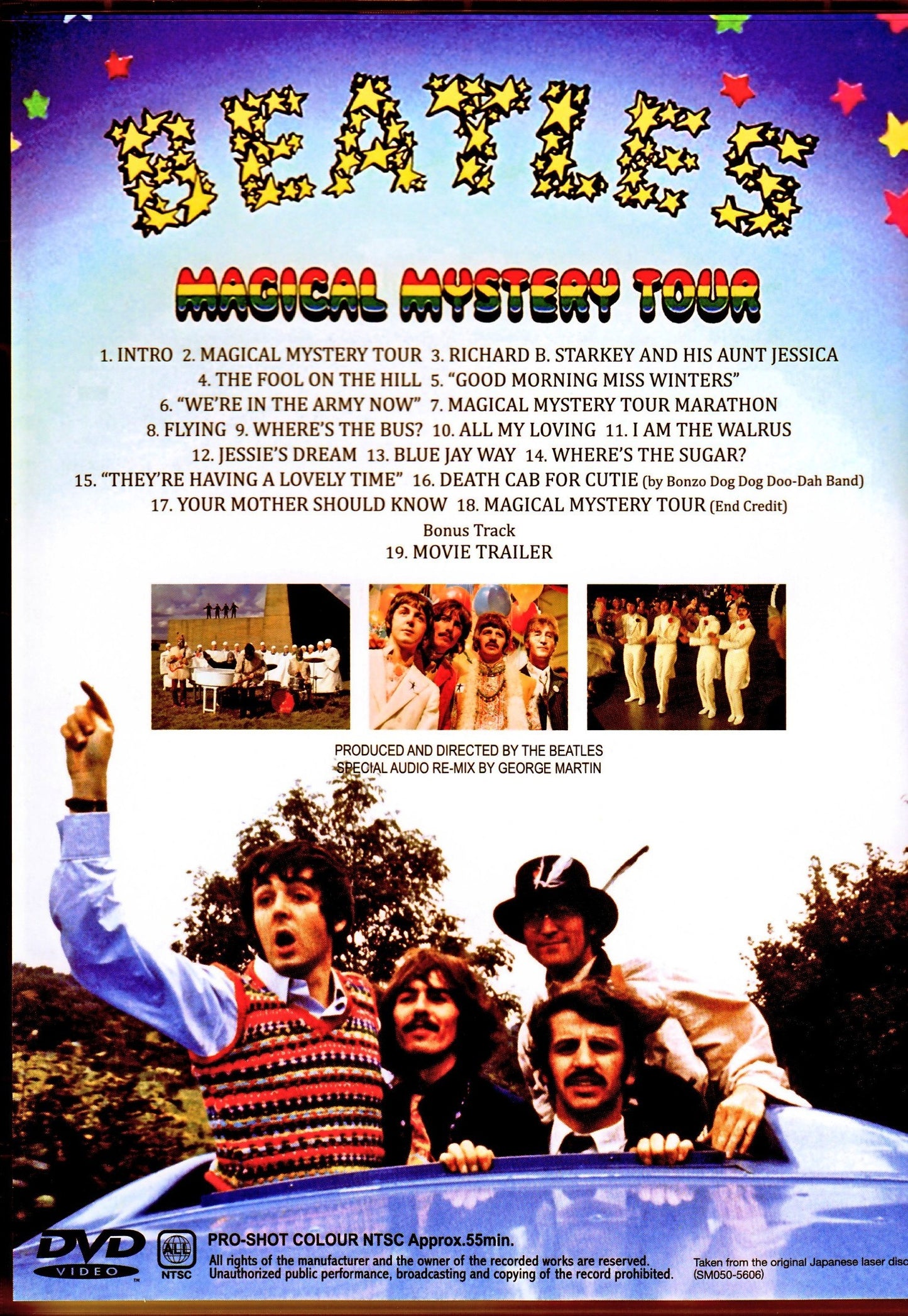 Beatles/Magical Mystery Tour Original Japanese Laser Disc