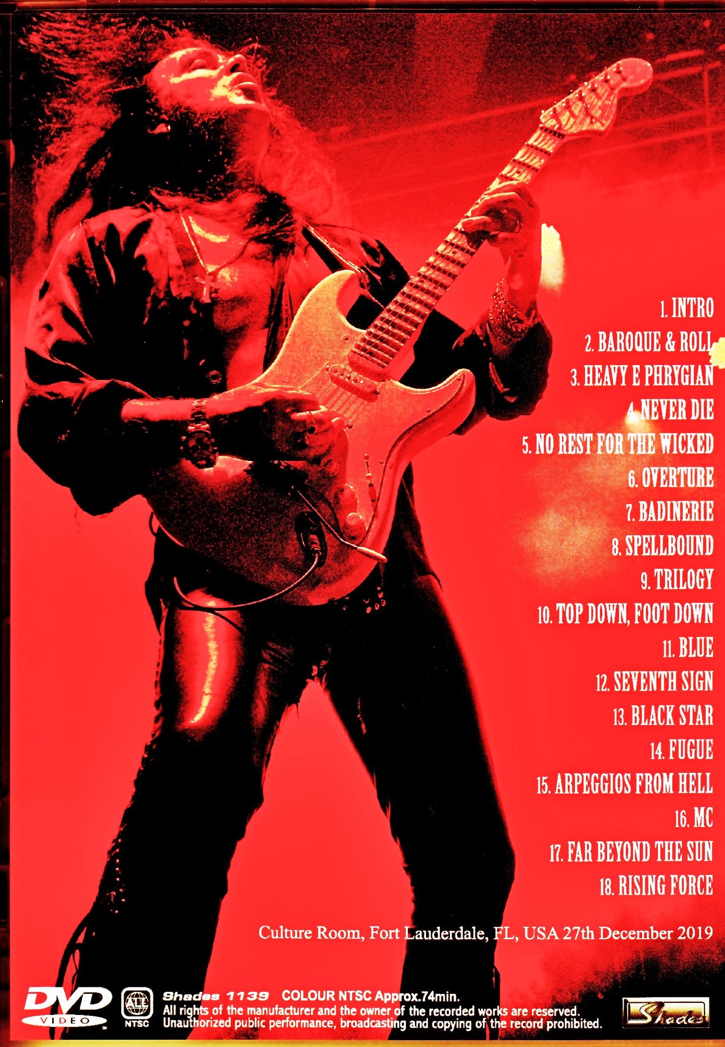 Yngwie Malmsteen/FL,USA 2019