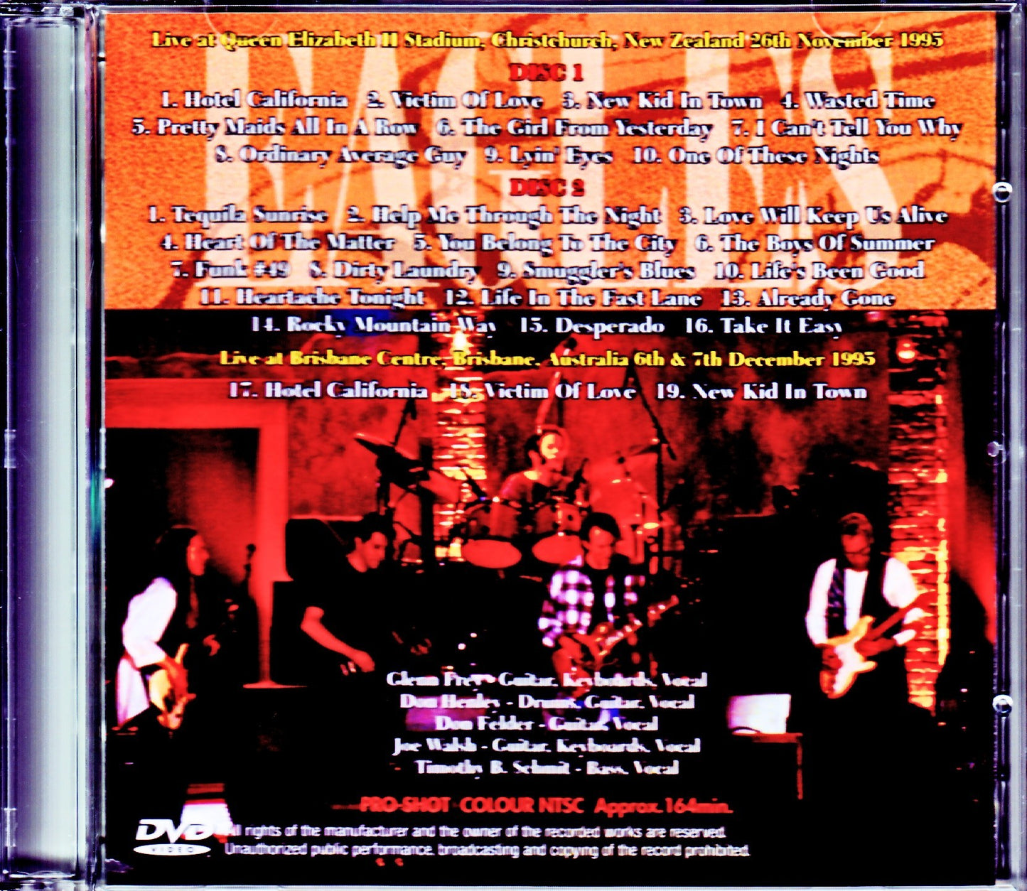 Eagles/New Zealand 1995 & more