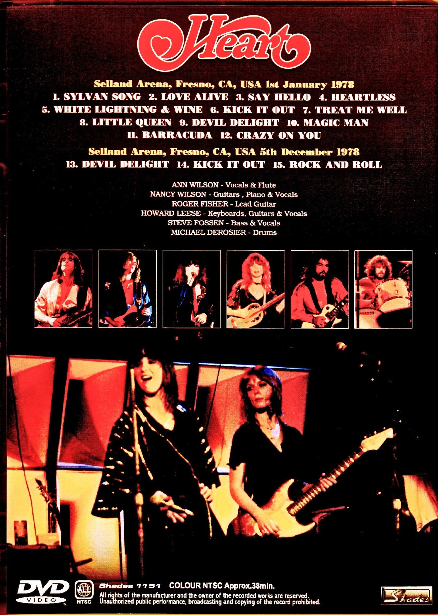 Heart/CA, USA 1978
