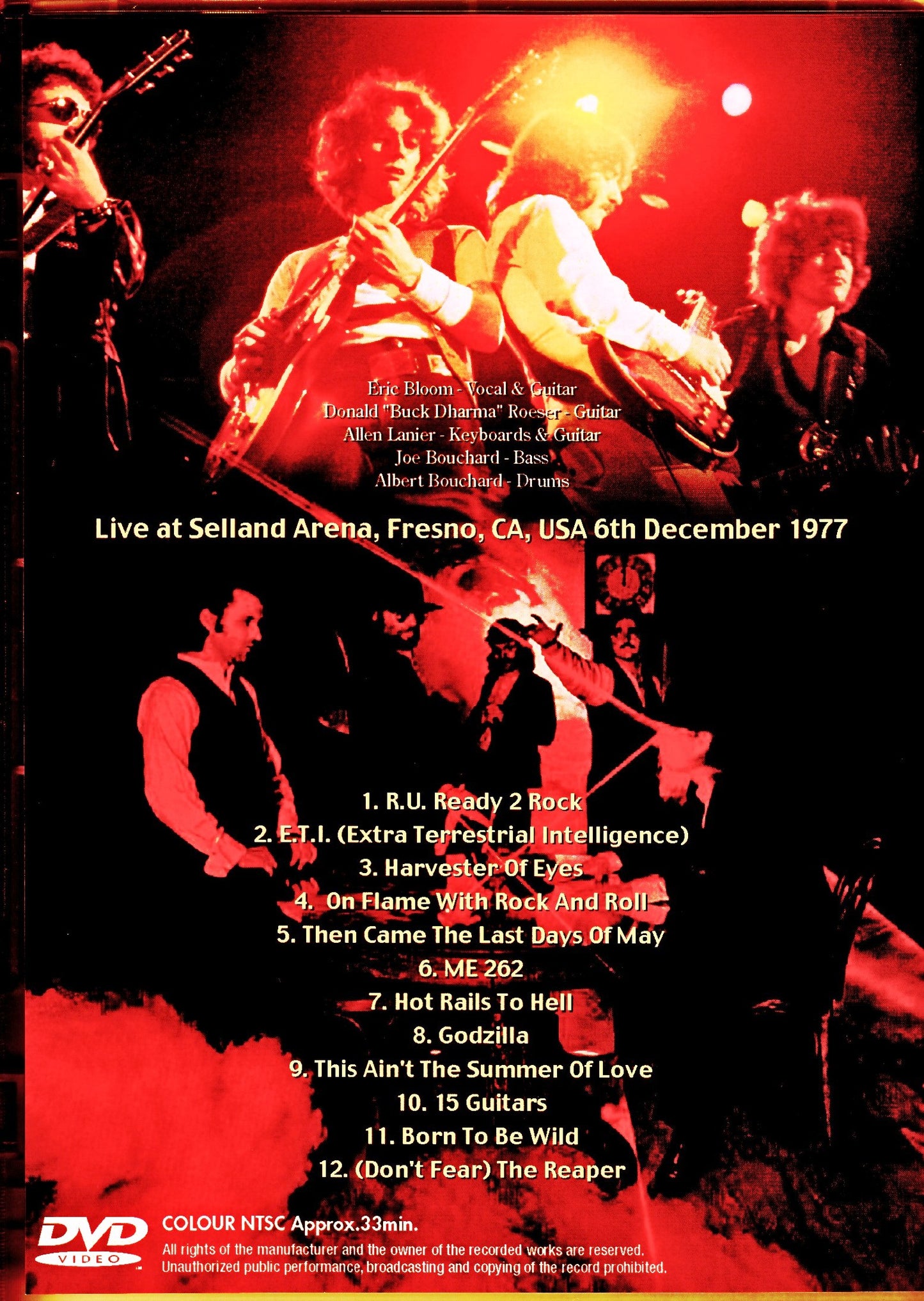 B.O.C. Blue Oyster Cult/CA,USA 1977