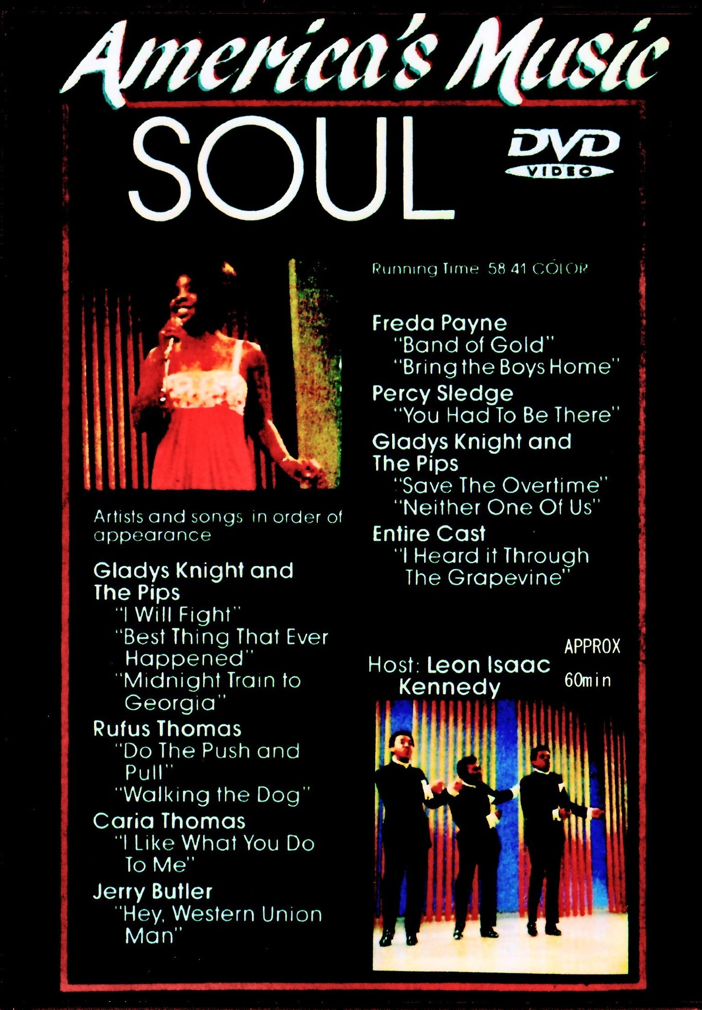 Various Artists Rufus Thomas,Gladys Knight and the Pips,Jerry Butler,Percy Sledge/America's Music Soul Vol.1