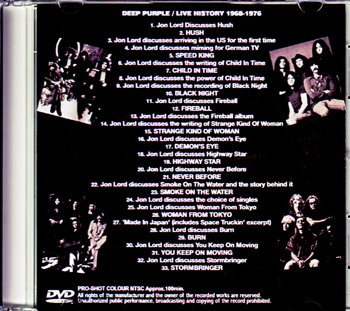 Deep Purple/Live History 1968-1976