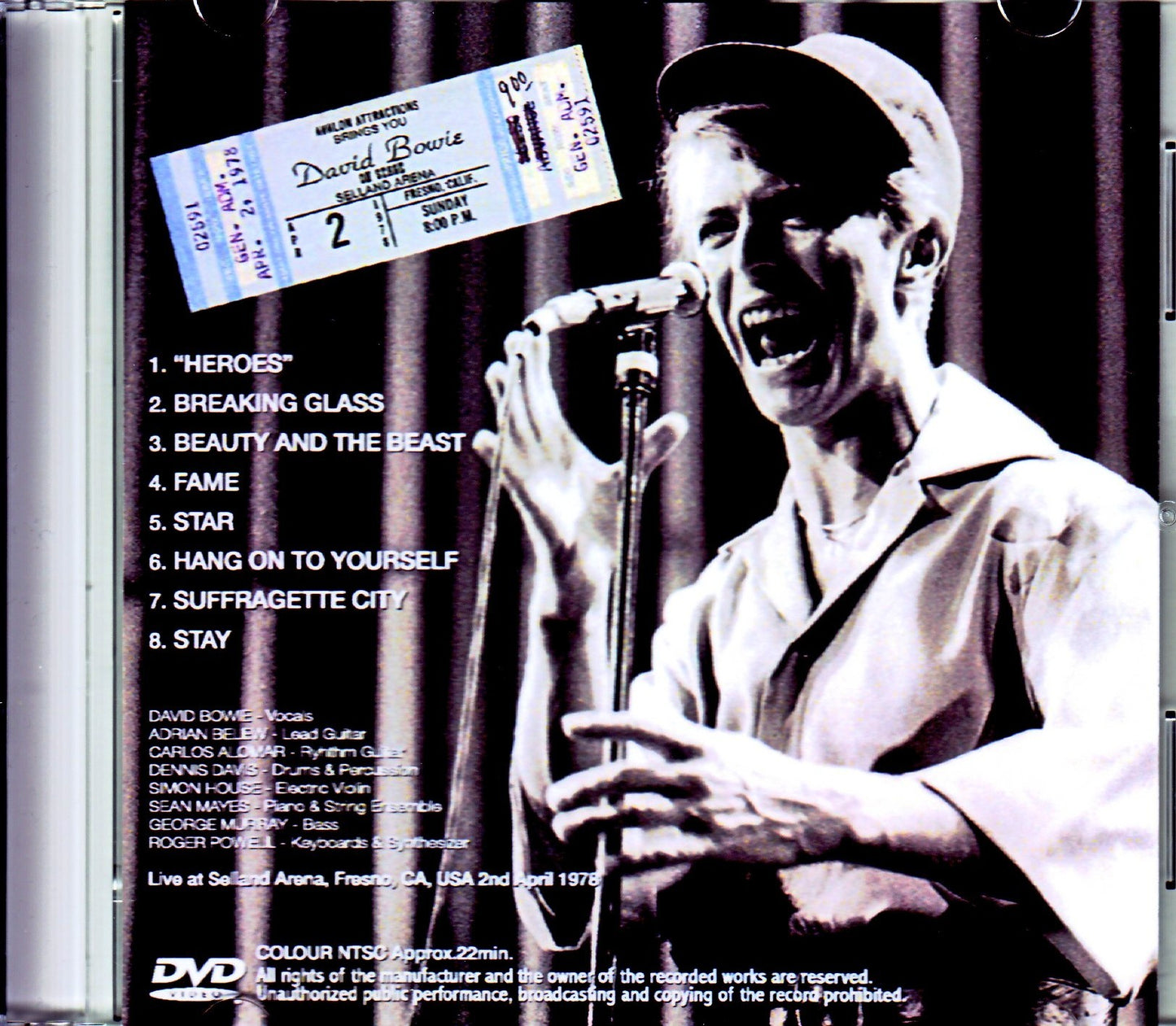 David Bowie/CA, USA 1978