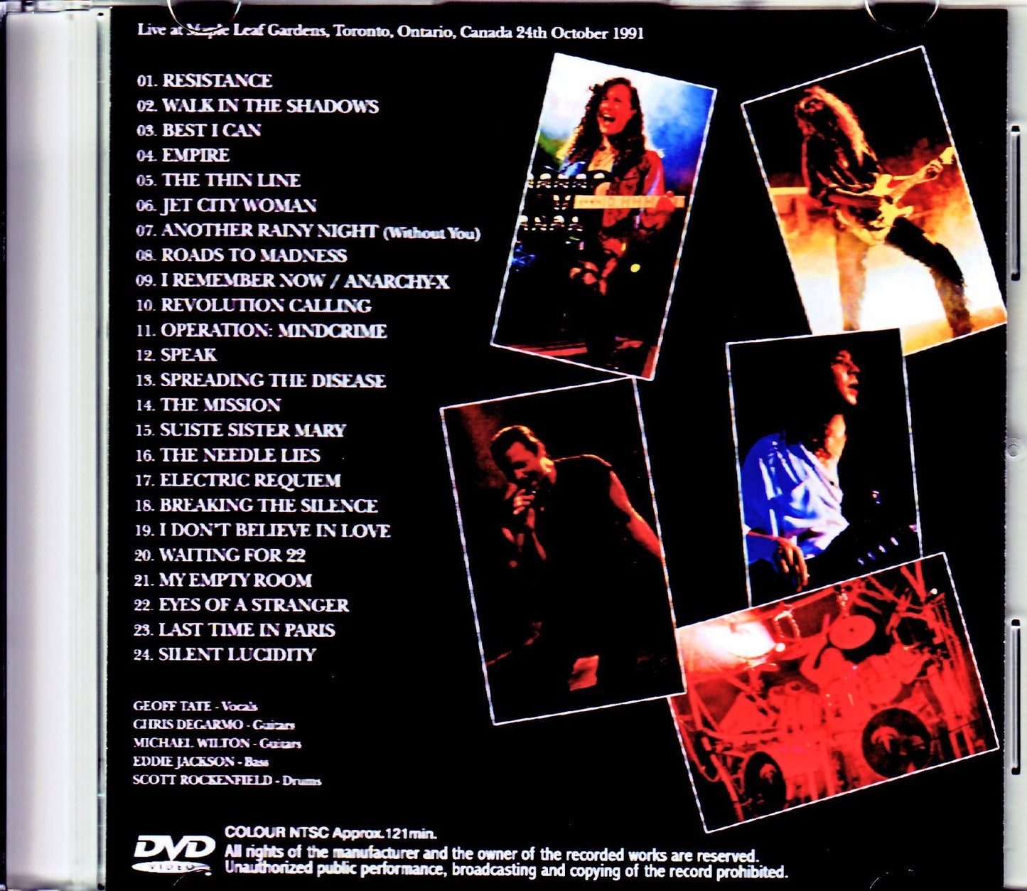 Queensryche/Canada 1991