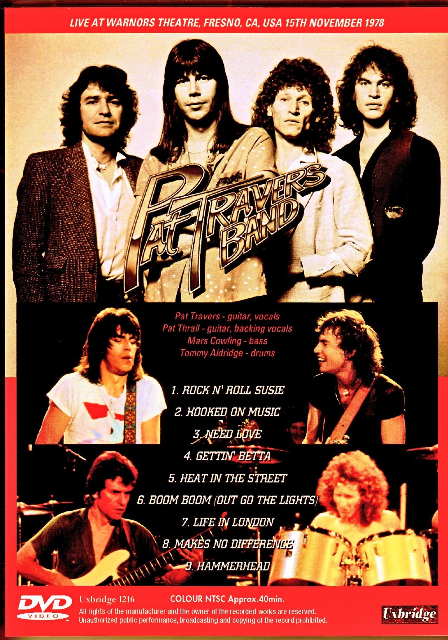 Pat Travers Band/CA, USA 1978