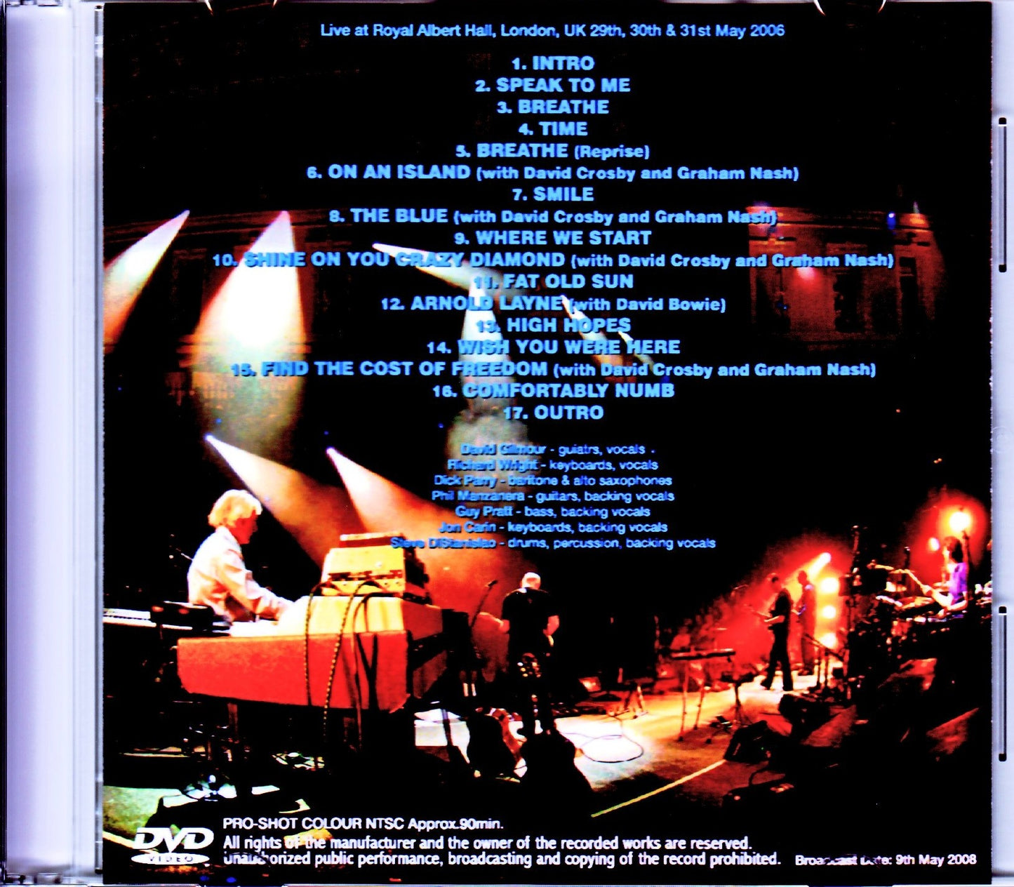 David Gilmour/London,UK 2006 Japanese Broadcast Version