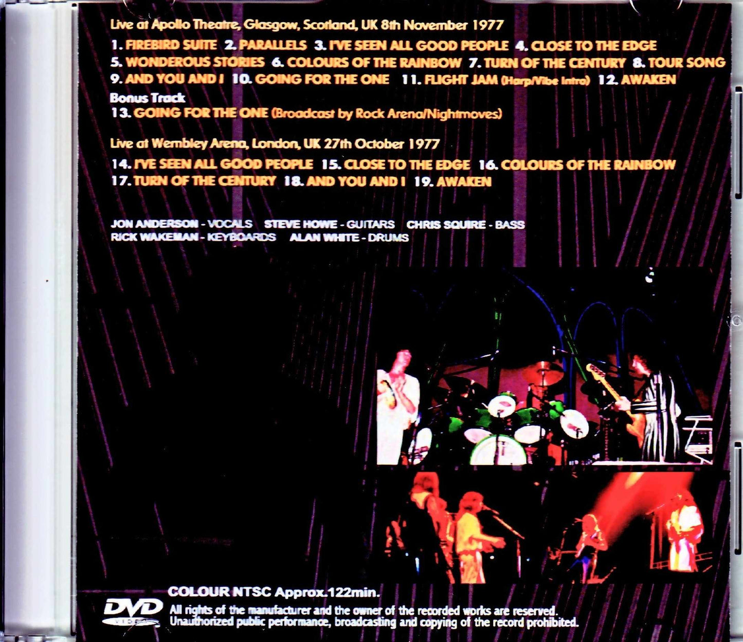 Yes/Scotland,UK 1977 & more