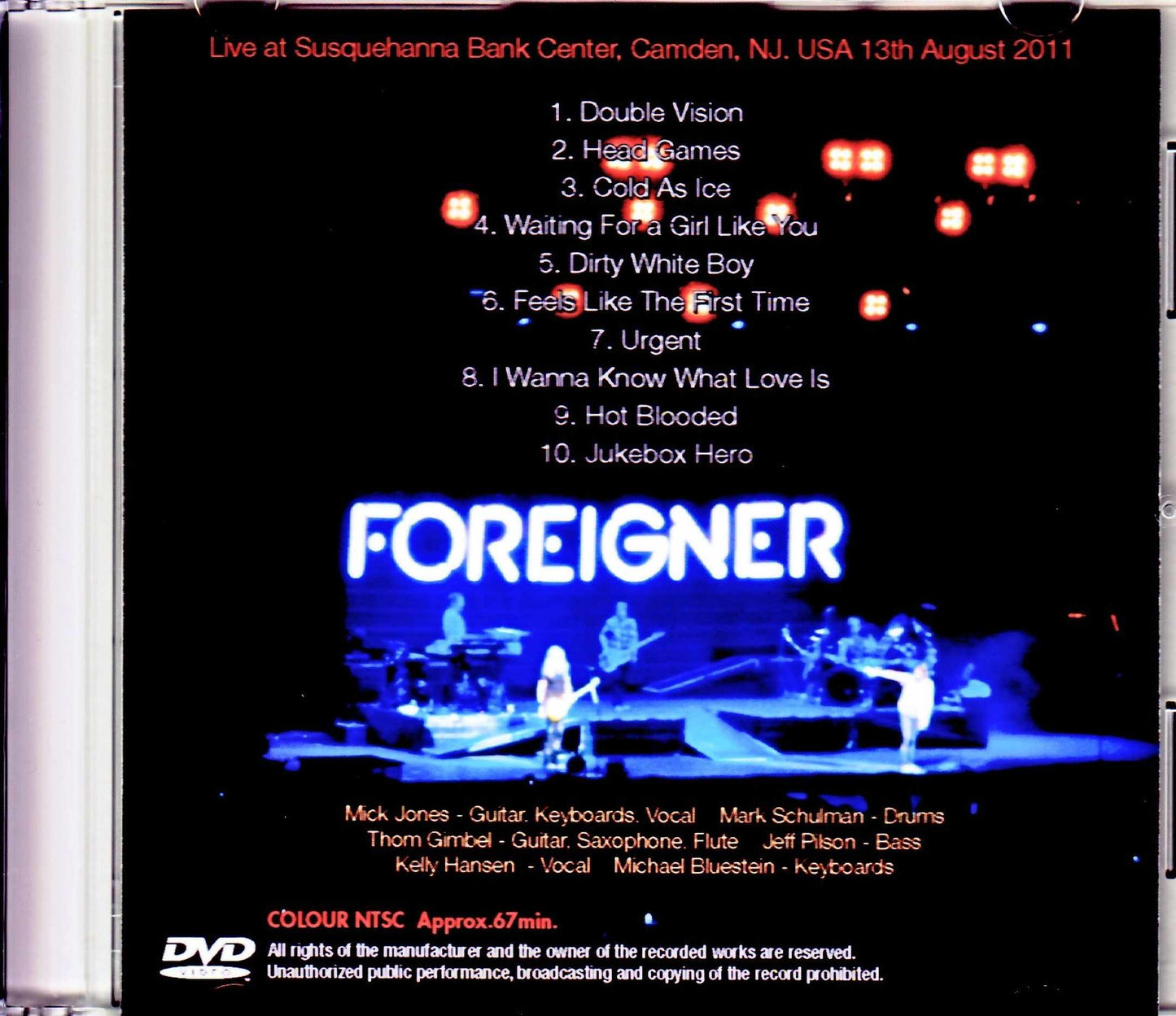 Foreigner/NJ, USA 2011