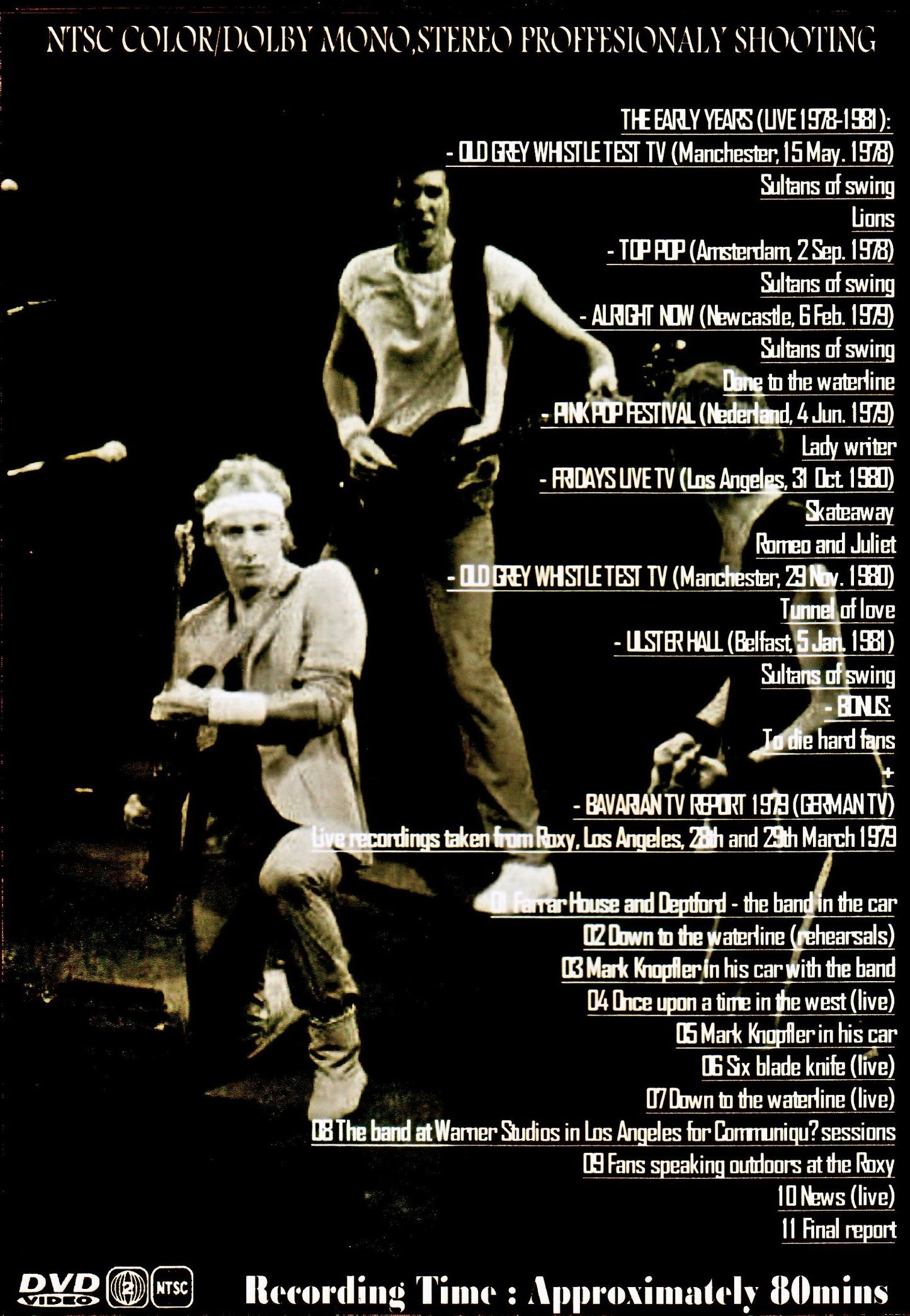 Dire Straits/Early Years Live 1978-1981