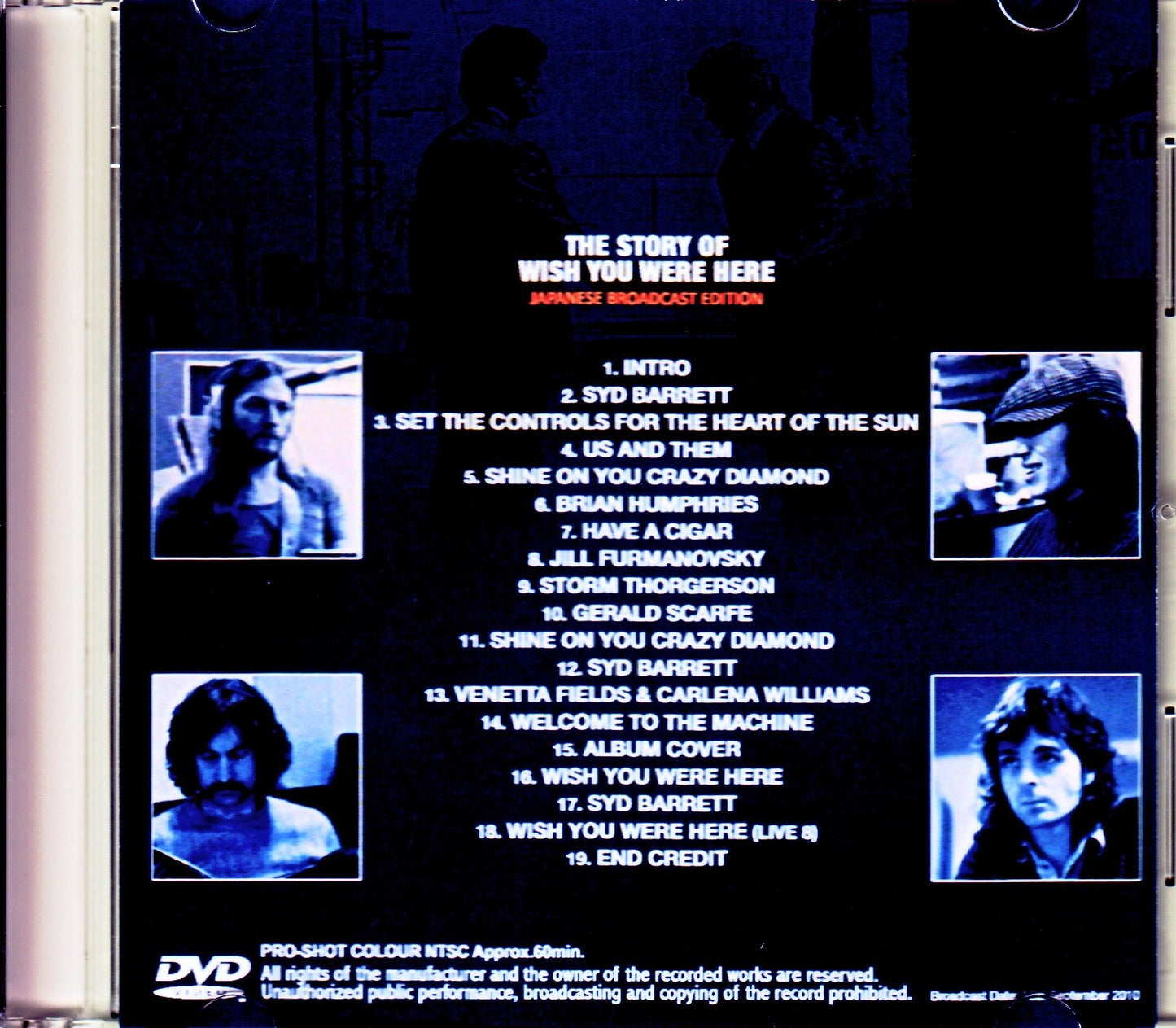 Pink Floyd/Flame: Wish you were Here Japanese Broadcast Edition