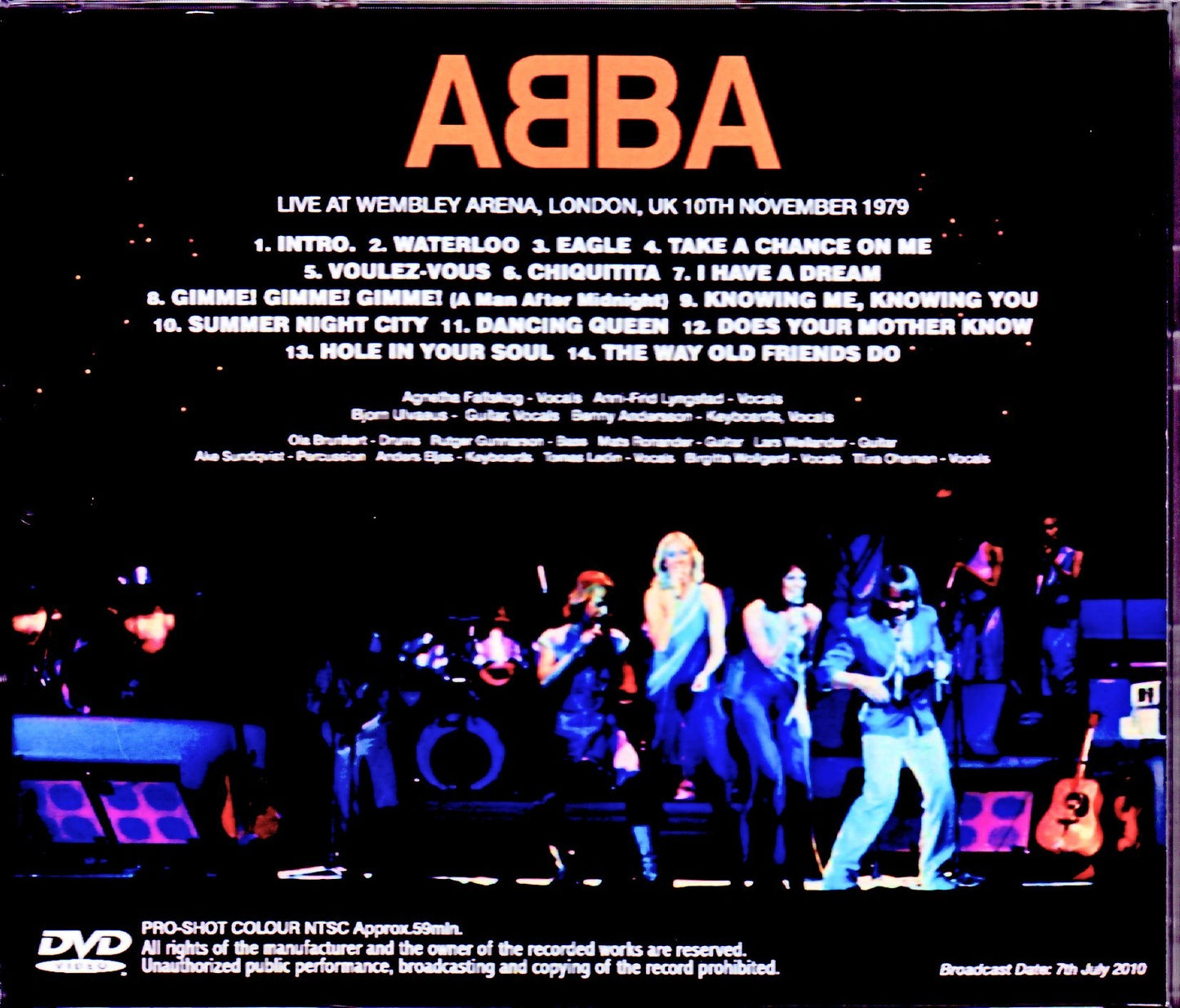Abba/London,UK 11.10.1979 Japanese Broadcast Edition