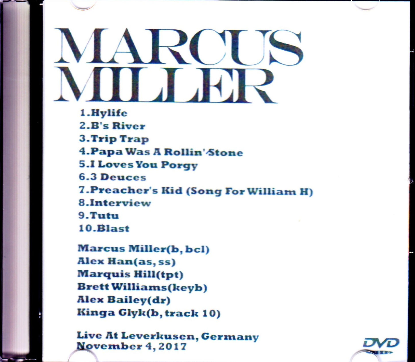 Marcus Miller/Germany 2017