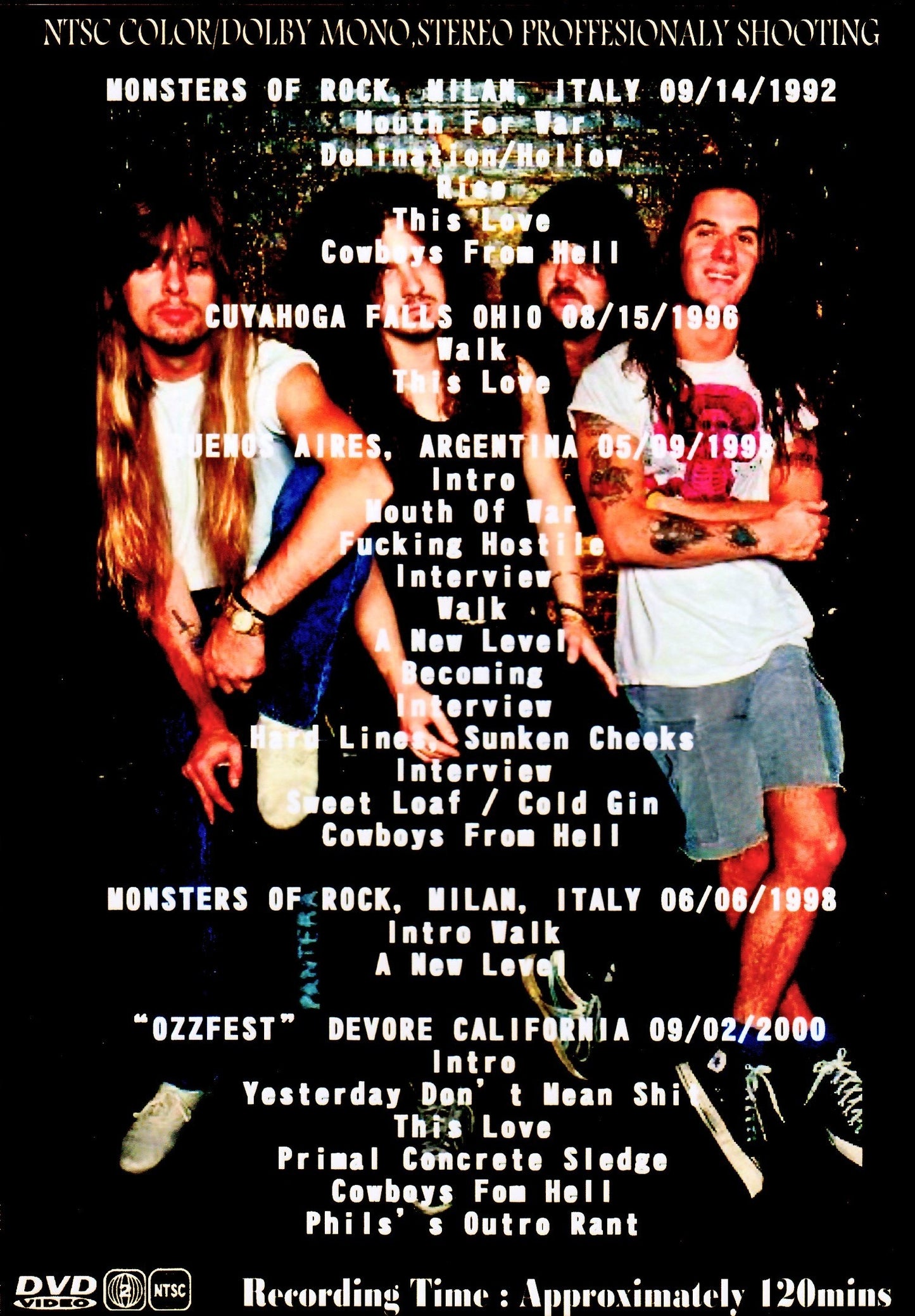 Pantera/Pro-Shot Live Compilation 1992-2000