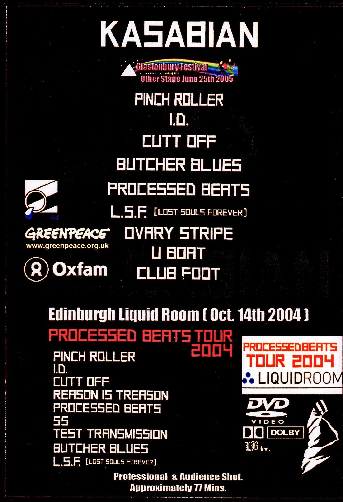 Kasabian/UK 2005 & more