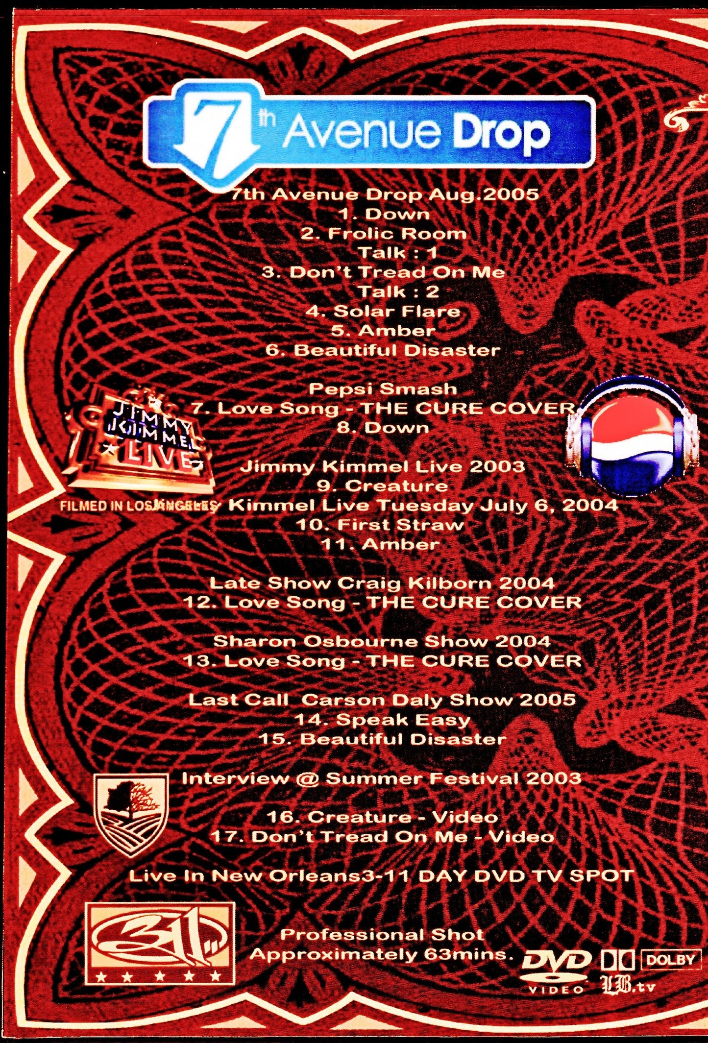 311/Performances 2003-2005