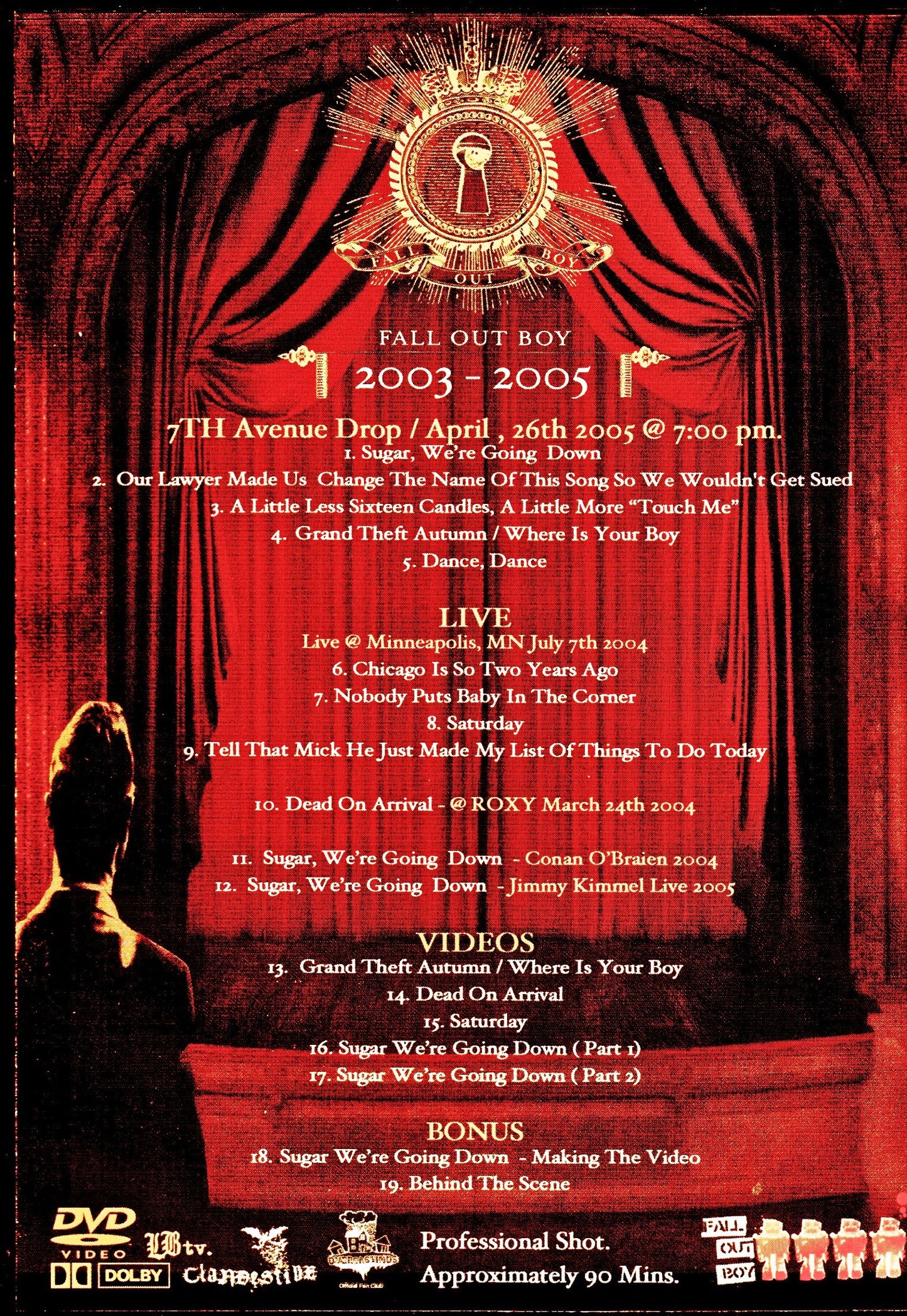 Fall Out Boy/Video and Performances 2003-2005