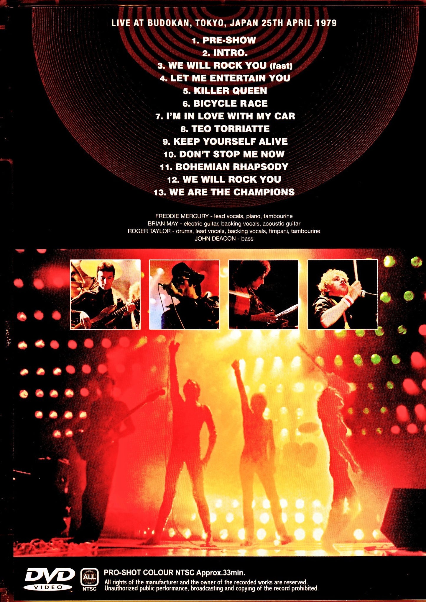 Queen/Tokyo,Japan 1979 Japanese Broadcast Upgrade
