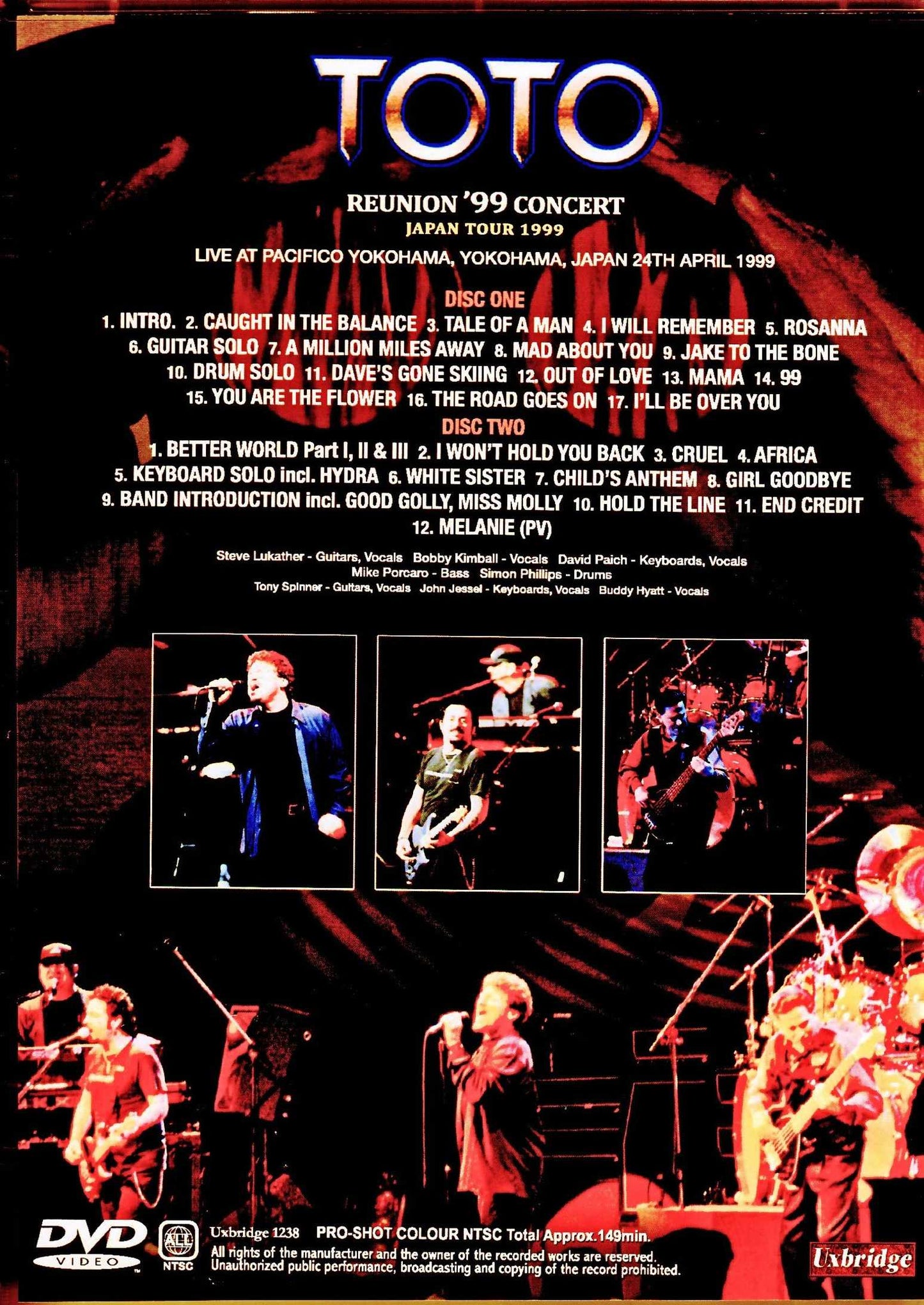 Toto/Kanagawa,Japan 1999 Upgrade