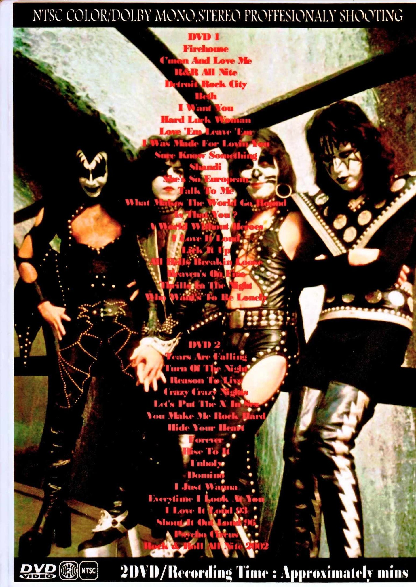 Kiss/Video Collection 1974-2002