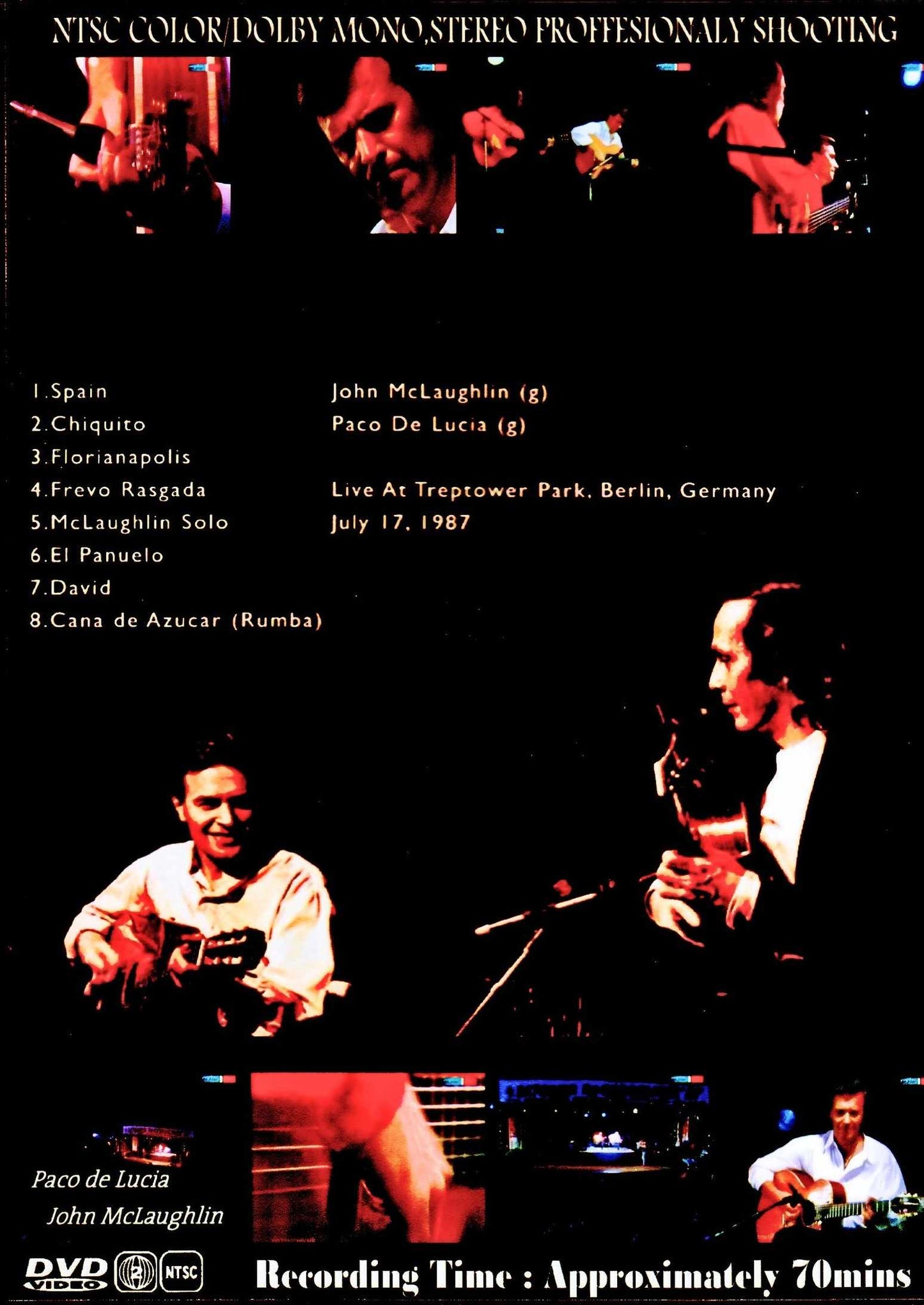 John McLaughlin,Paco De Lucia/Germany 7.17.1987