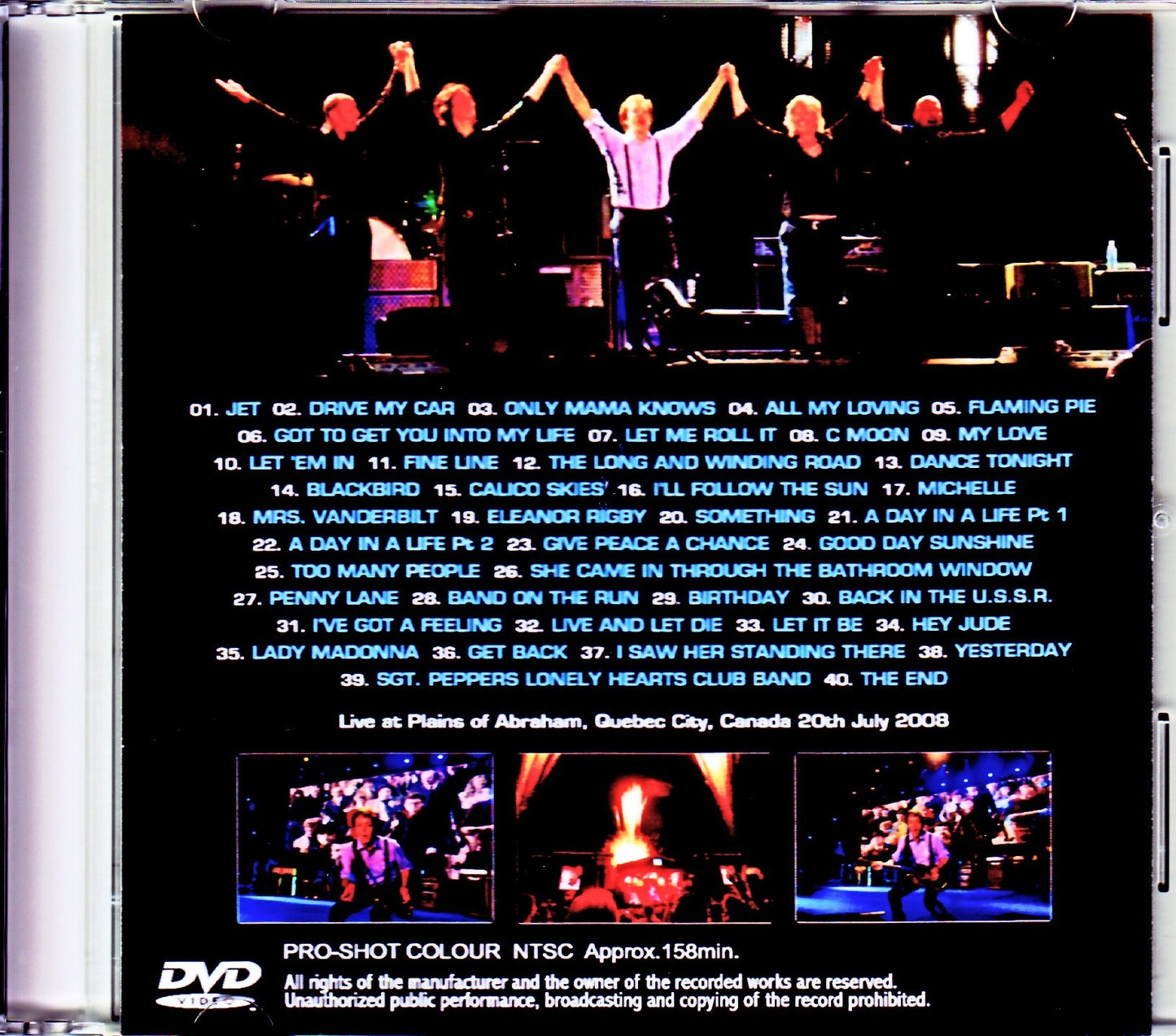 Paul McCartney/Canada 2008