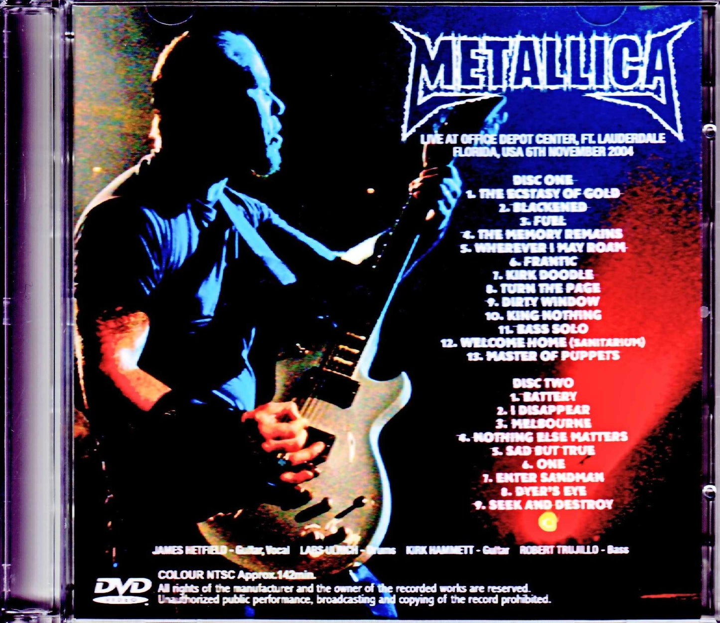 Metallica/FL,USA 2004 Synced with SBD