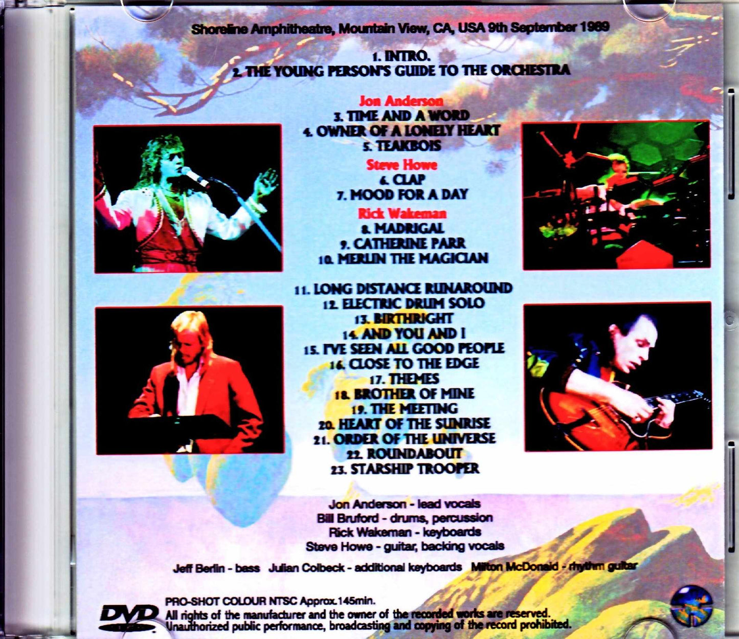ABWH Jon Anderson,Bill Bruford,Rick Wakeman,Steve Howe/CA,USA 2010