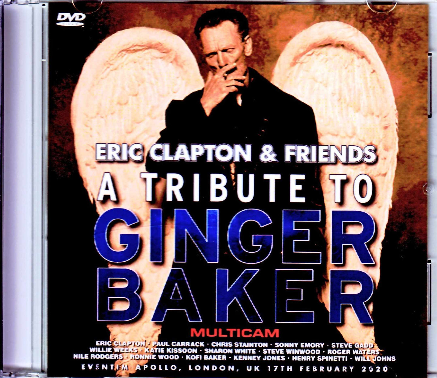 Various Artists Eric Clapton,Roger Waters,Steve Winwood,Ronnie Wood/London,UK 2020 Multi-Cam