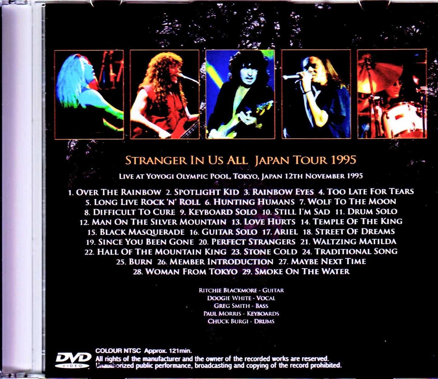 Ritchie Blackmore's Rainbow/Tokyo,Japan 11.12.1995