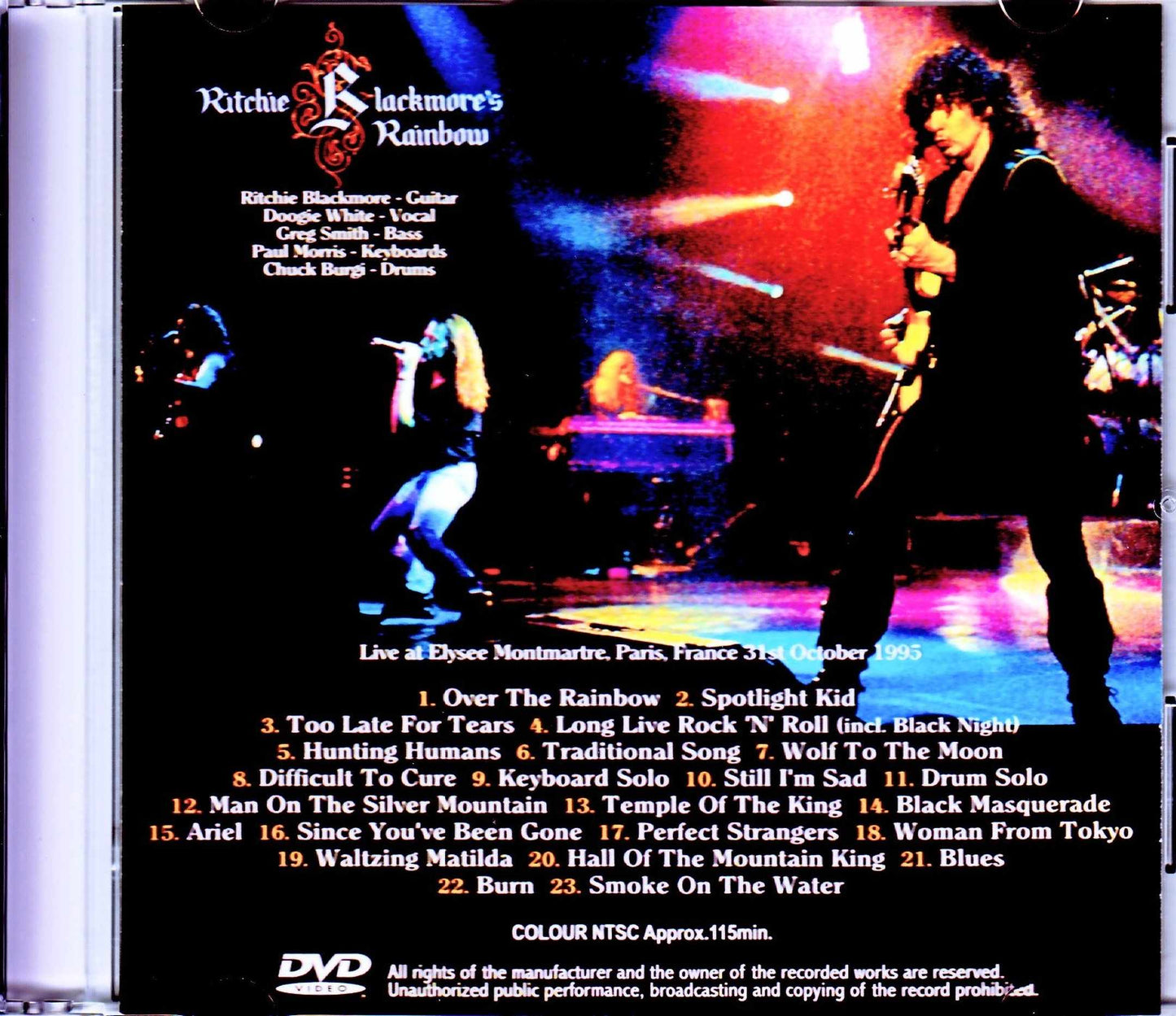Ritchie Blackmore's Rainbow/France 1995
