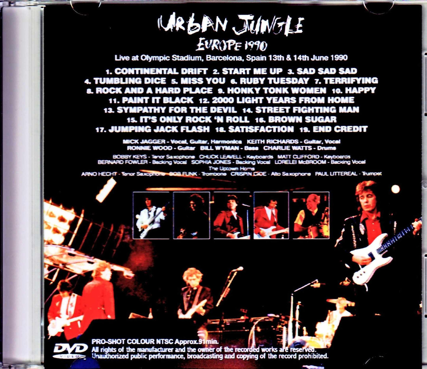 Rolling Stones/Spain 1990 2Days Mix