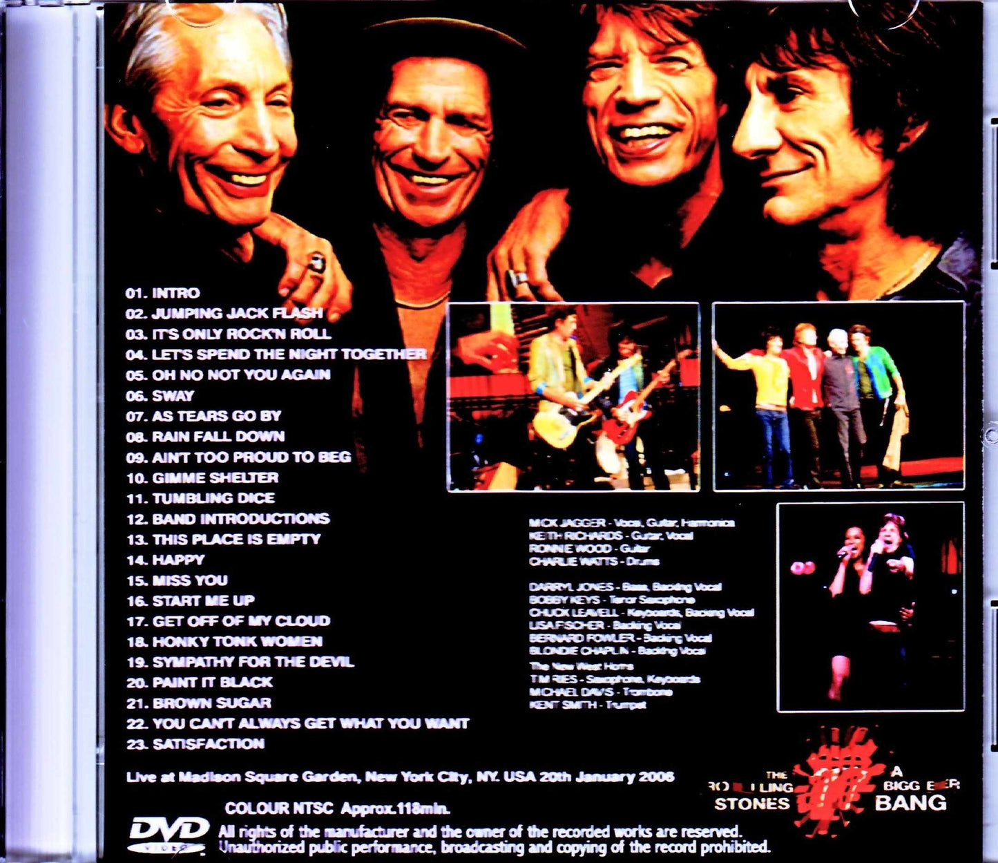 Rolling Stones/NY,USA 1.20.2006
