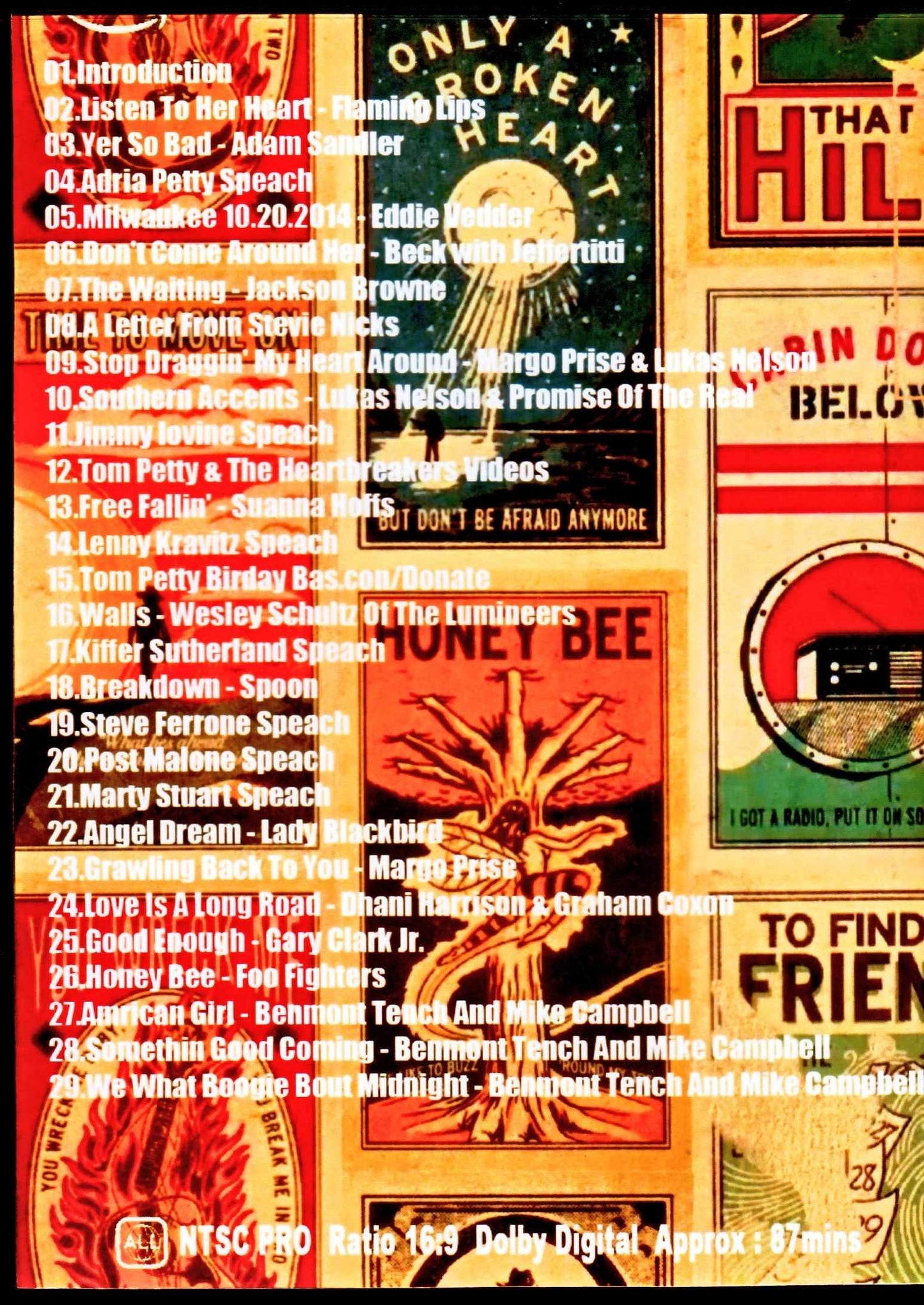 Various Artists Flaming Lips, Jackson Browne, Lenny Kravitz/Tom Petty birthday celebration event 2020
