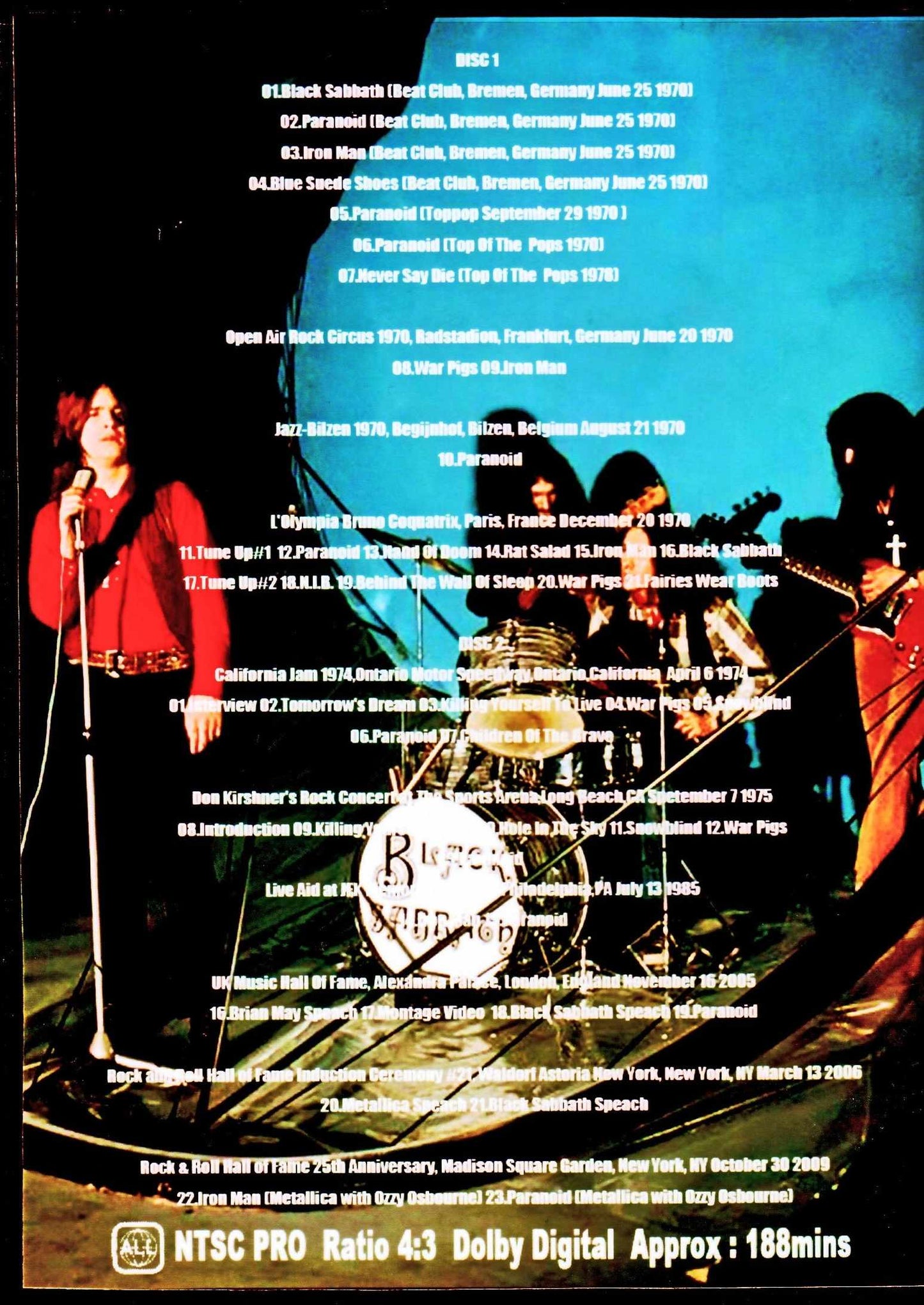 Black Sabbath/Live with Ozzy 1970-2006