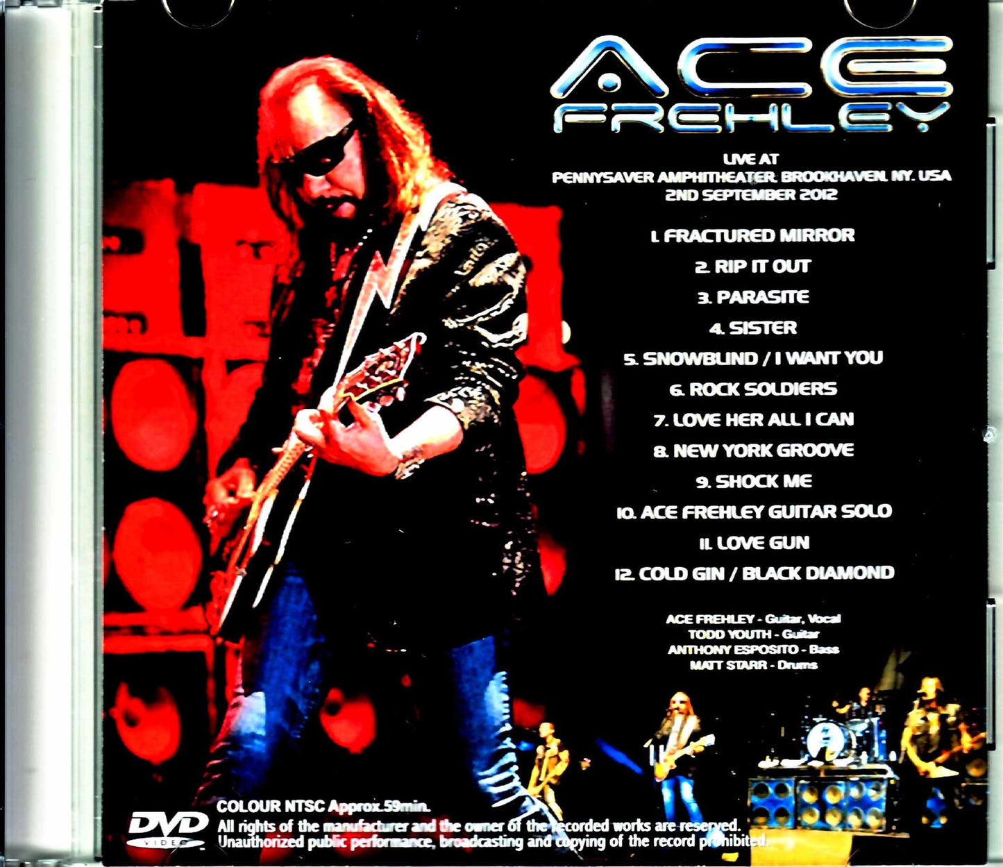 Ace Frehley/NY,USA 2012