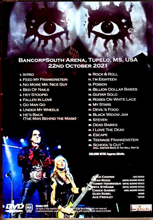 Alice Cooper Alice Cooper/MS,USA 2021