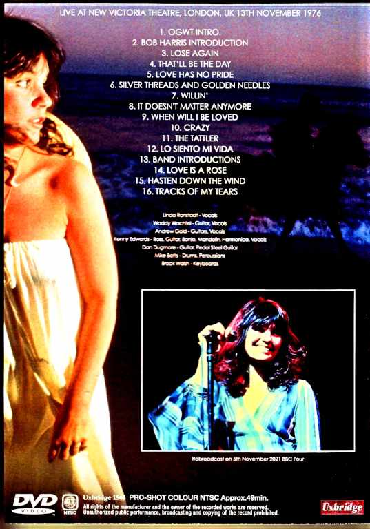 Linda Ronstadt/London,UK 1976 Upgrade