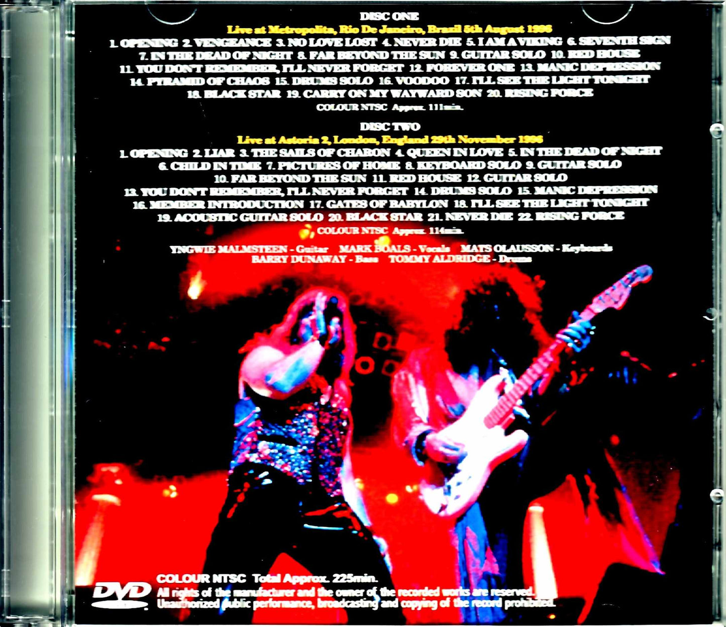 Yngwie Malmsteen /Brazil 1996 & more